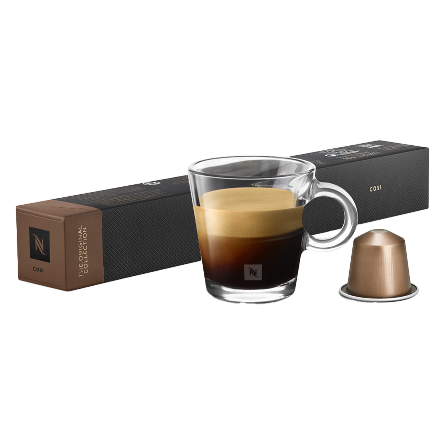 Cosi Ligero Y Delicadamente Tostado NESPRESSO 1 Sleeve 10 Cápsulas