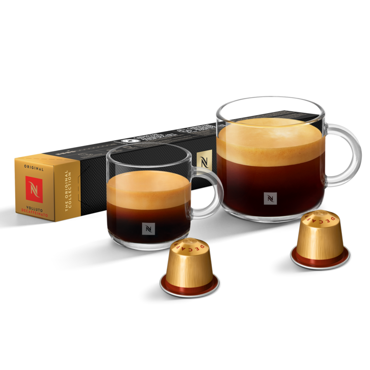 Volluto Decaffeinato NESPRESSO 1 Sleeve 10 Cápsulas