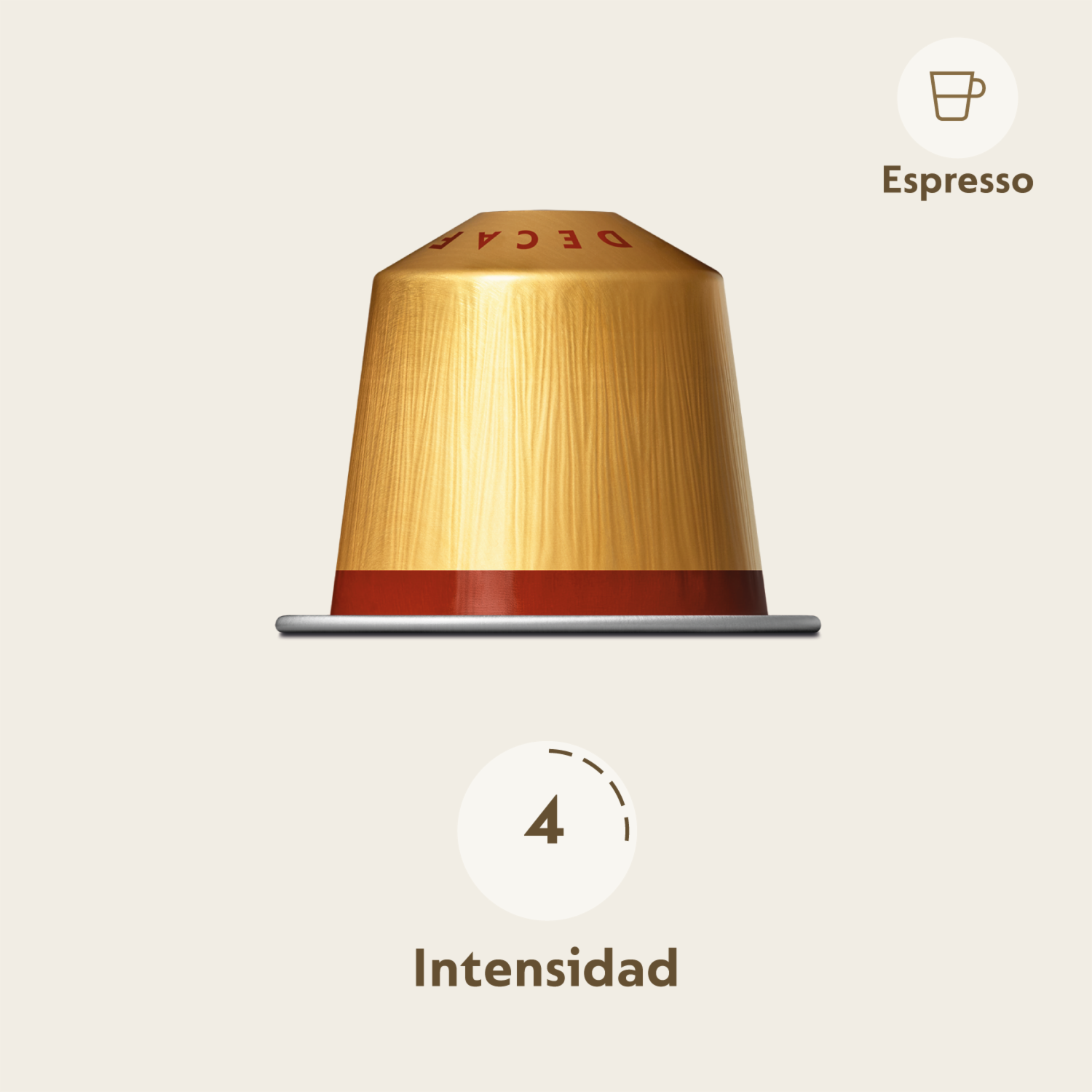 Volluto Decaffeinato NESPRESSO 1 Sleeve 10 Cápsulas