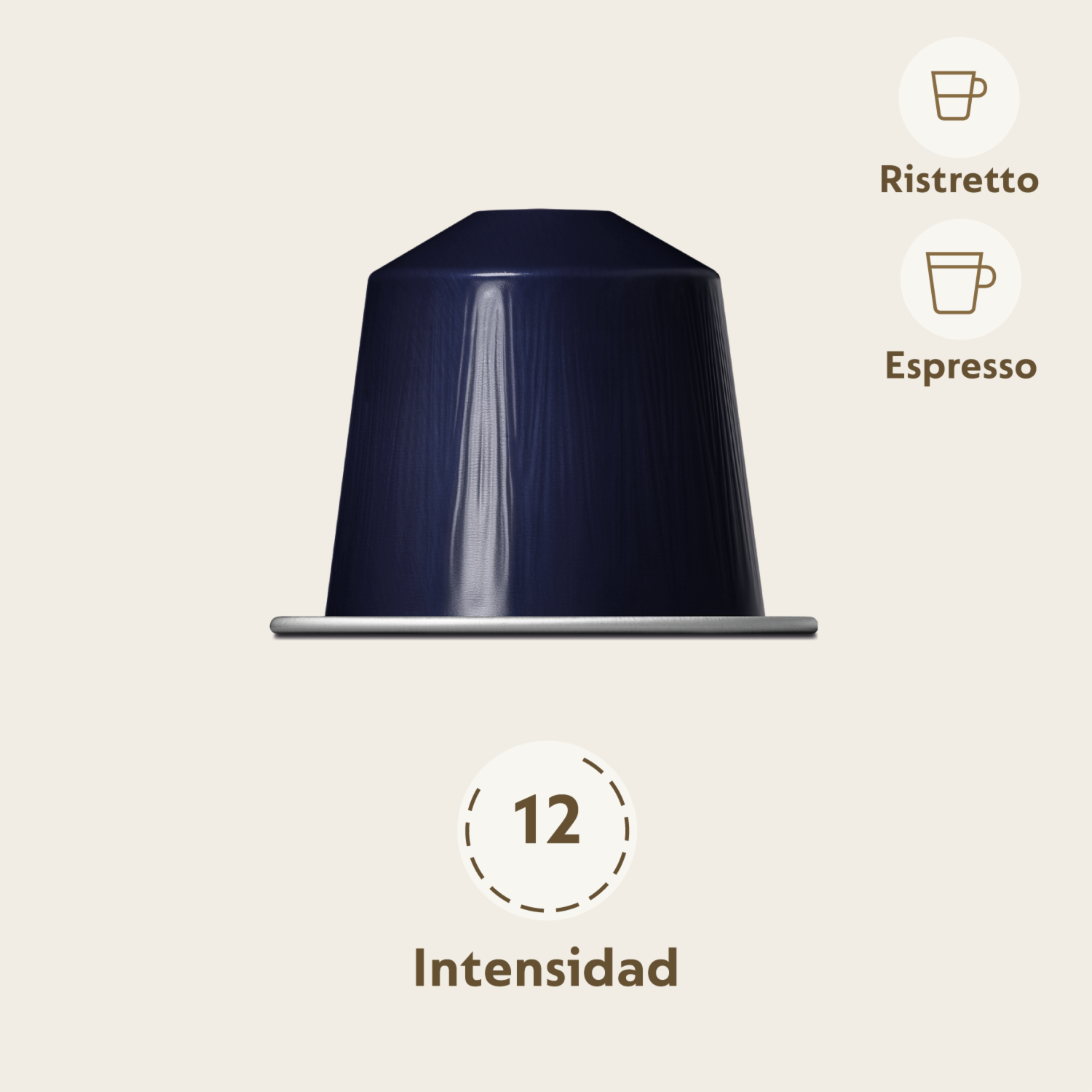 Kazaar Café Excepcionalmente Intenso Y Almibarado NESPRESSO 1 Sleeve 10 Cápsulas