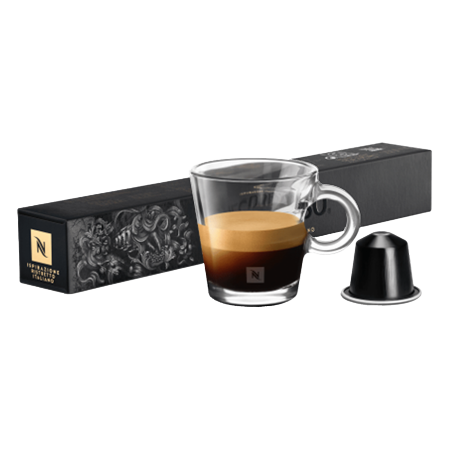 Ristretto Italiano Café Potente Y Diferente NESPRESSO 1 Sleeve 10 Cápsulas