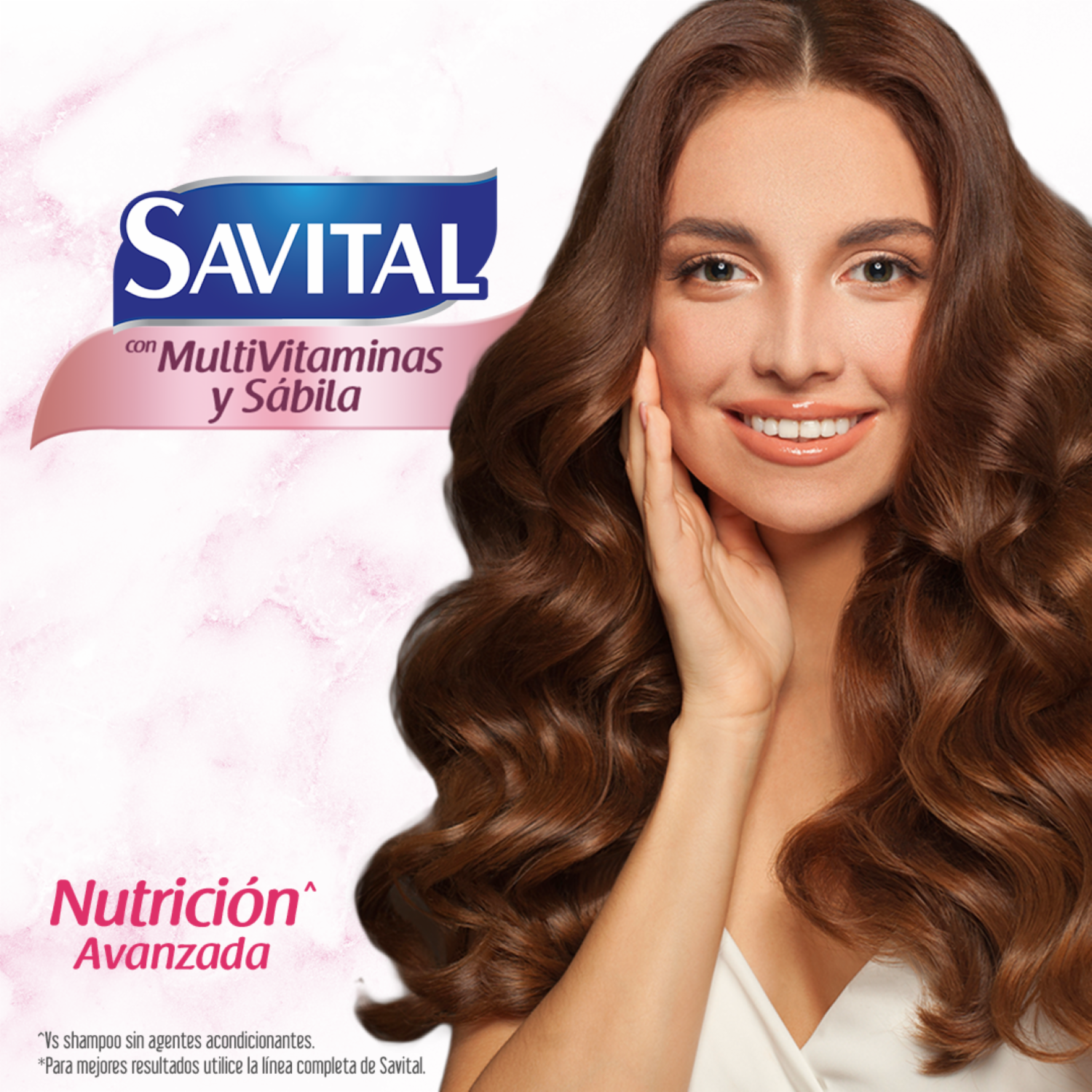 Crema Tratamiento Capilar Con Multivitaminas Y Sábila Nutrición Avanzada SAVITAL 425 Ml