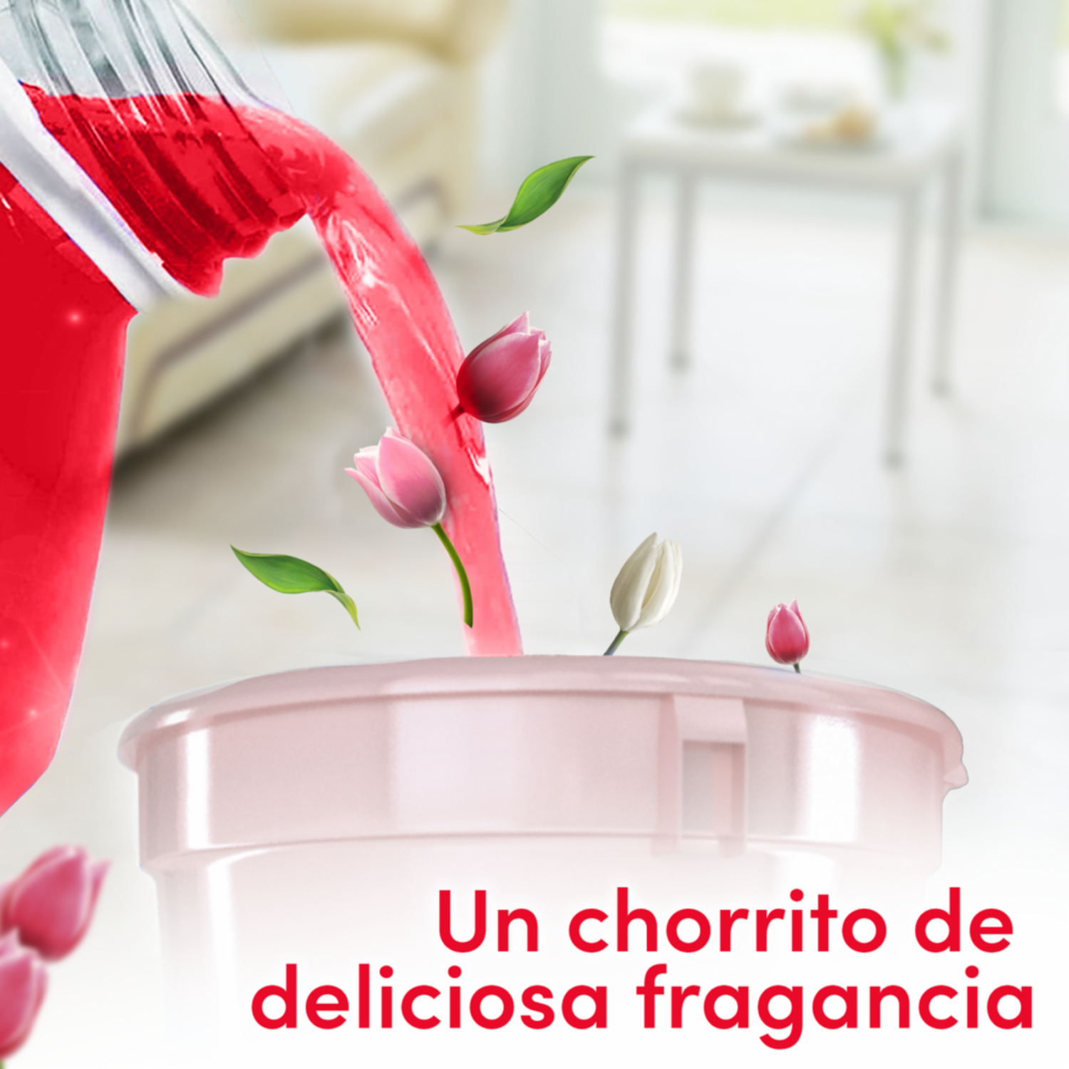 Limpiador Líquido Antibacterial Desinfectante Floral FABULOSO 500 Ml
