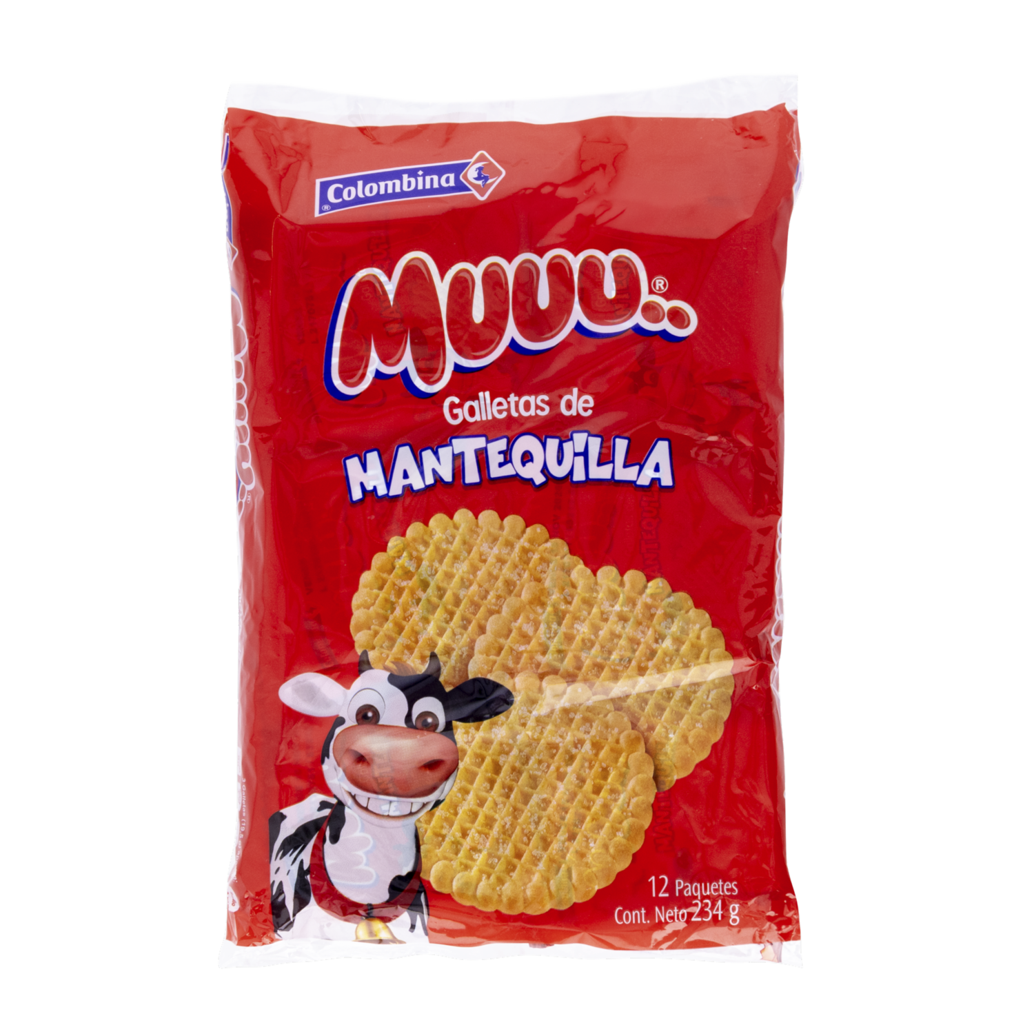Galletas Dulces De Mantequilla COLOMBINA 234 G