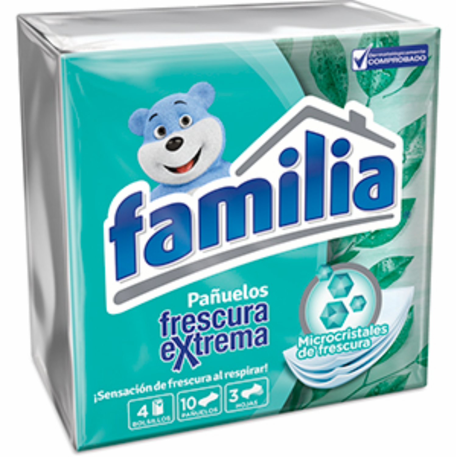 Pañuelos Frescura Máxima FAMILIA 4 Unidades