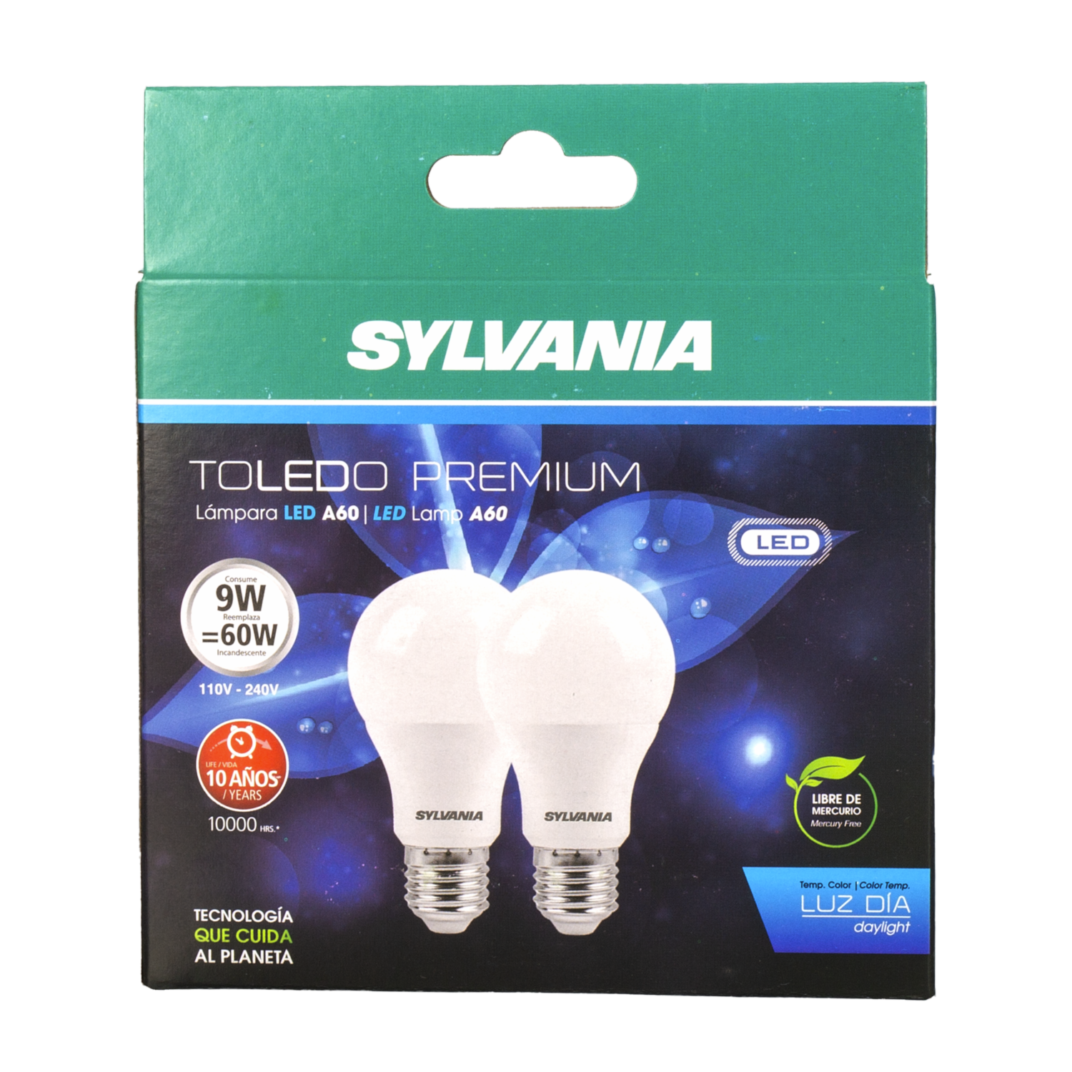 Foco De 9Wx 2 Luz Dia SYLVANIA Unidad