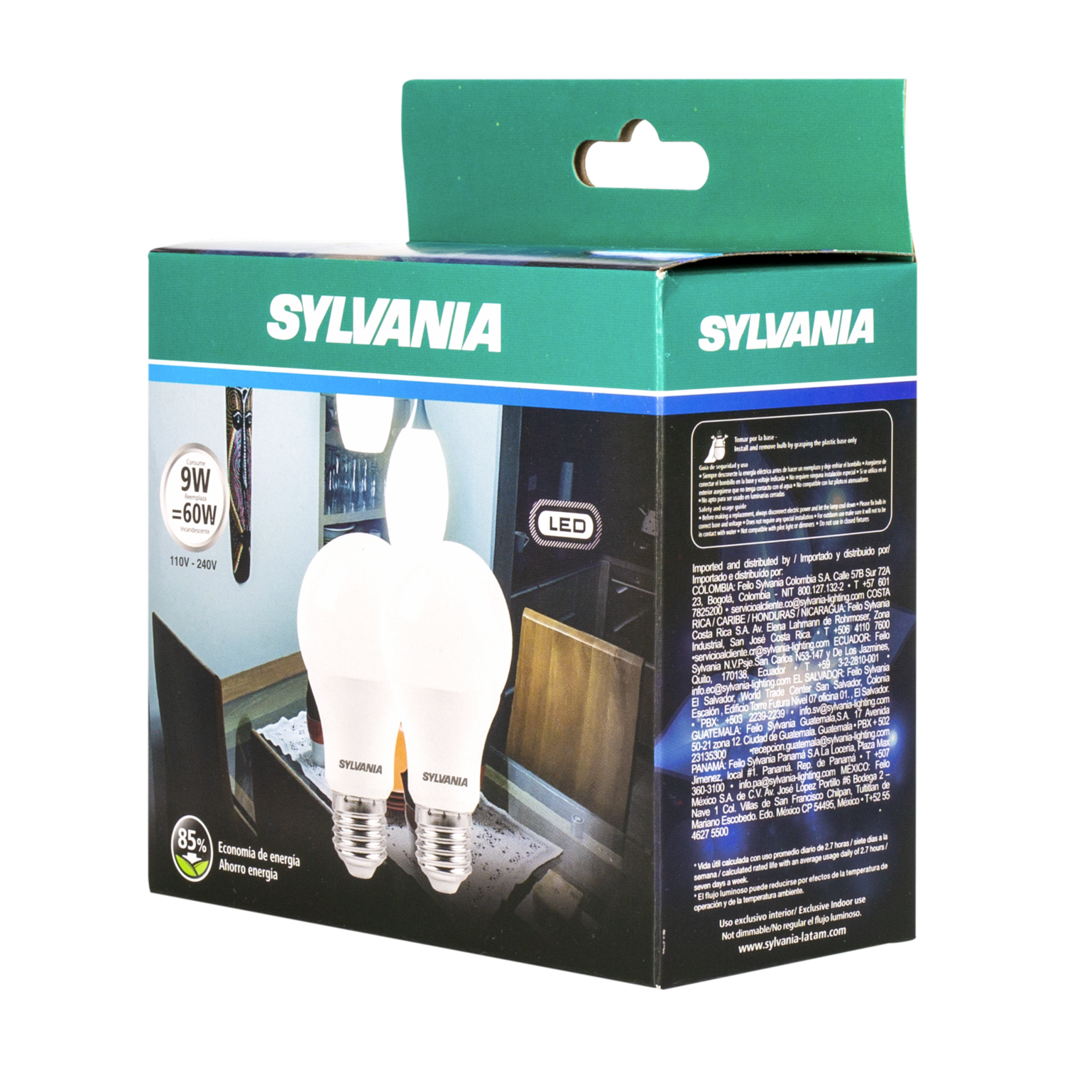 Foco De 9Wx 2 Luz Dia SYLVANIA Unidad