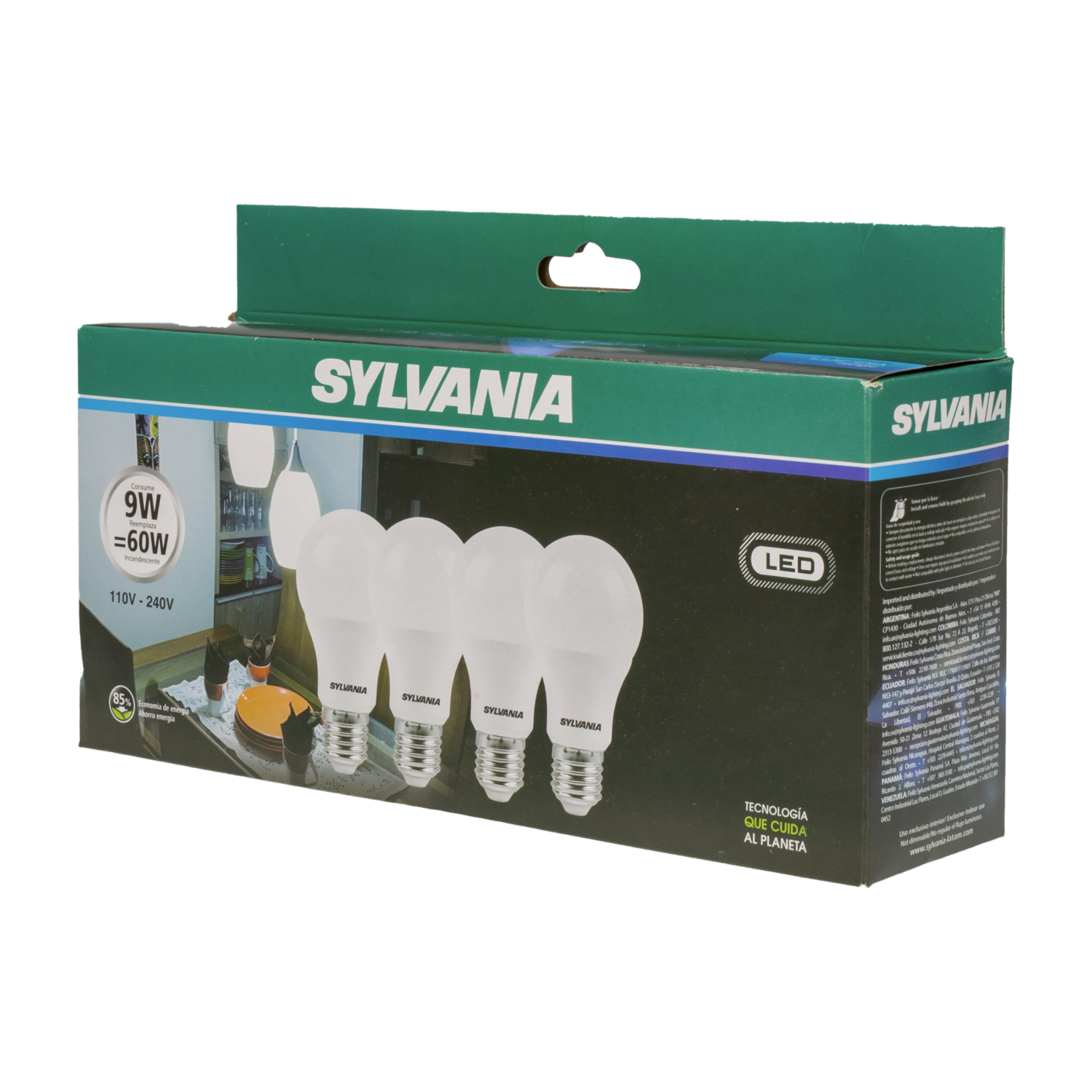 Foco Toledo Luz Dia SYLVANIA 9w