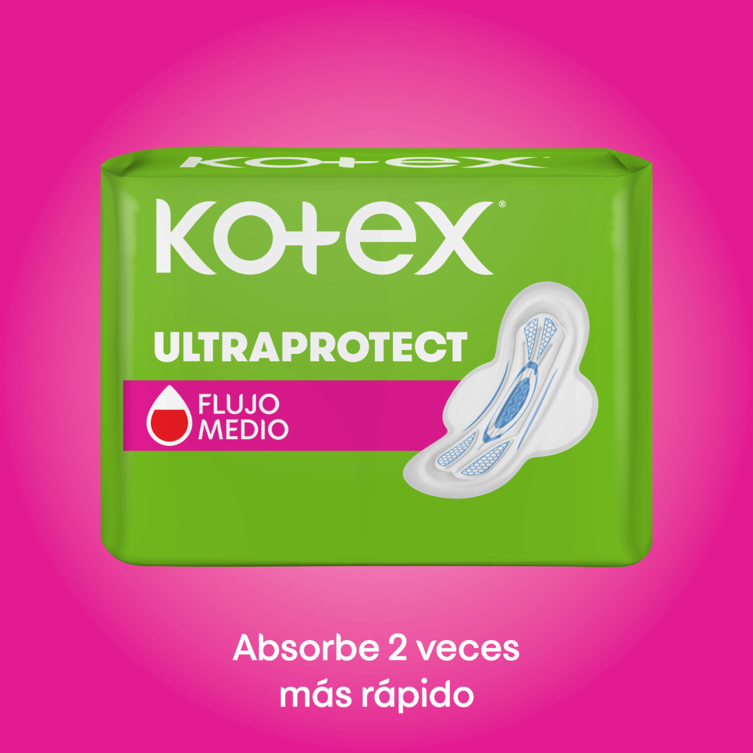 Toallas Higiénicas Femeninas Normal KOTEX X 40 Uds