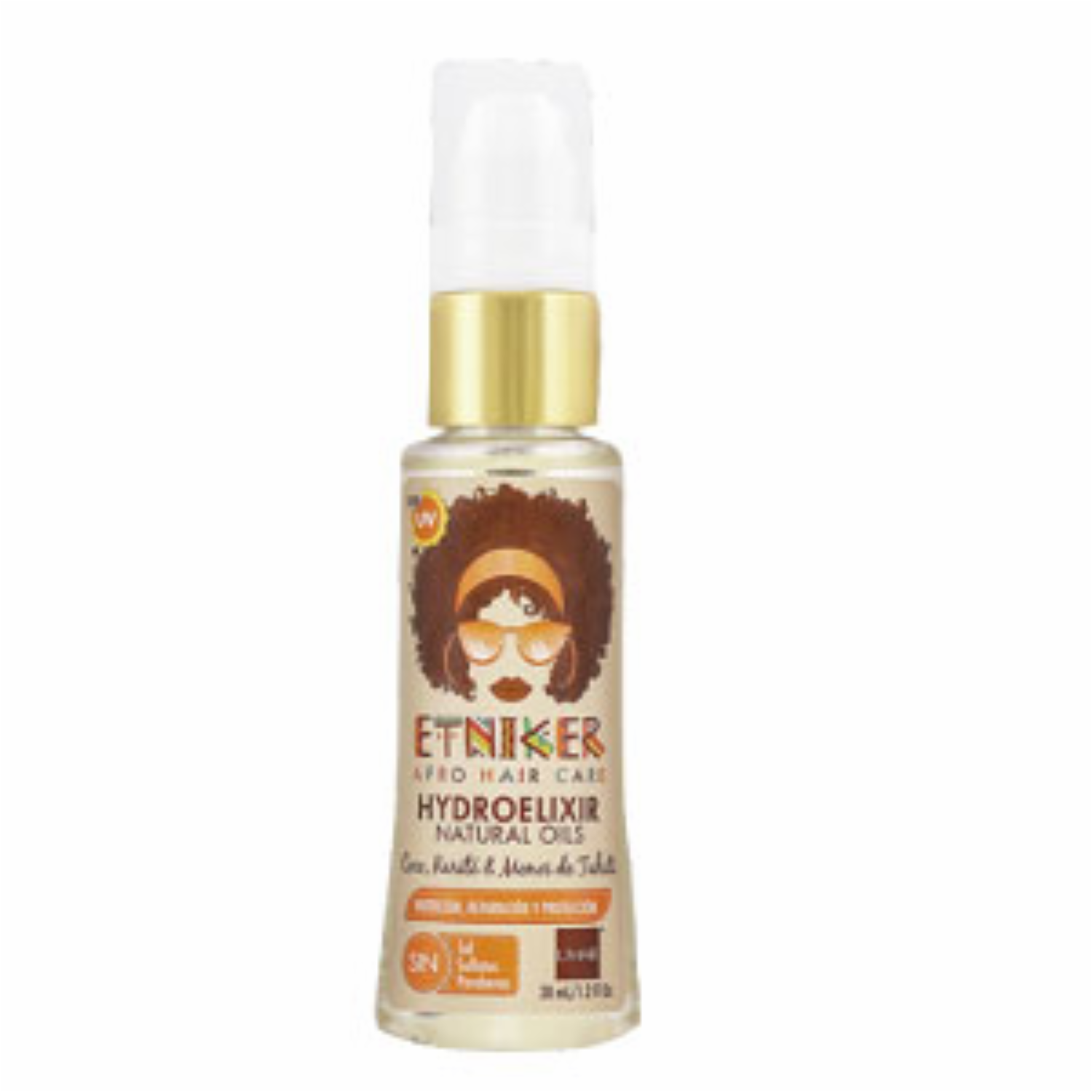 Tratamiento Capilar Hidroelixir Natural Oils ETNIKER 38 Ml