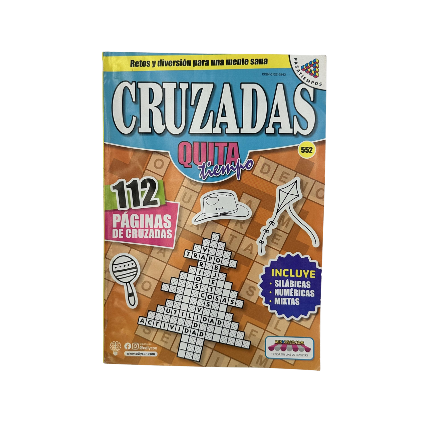 Cruzadas Quita Tiempo EDIYCON 112 Páginas
