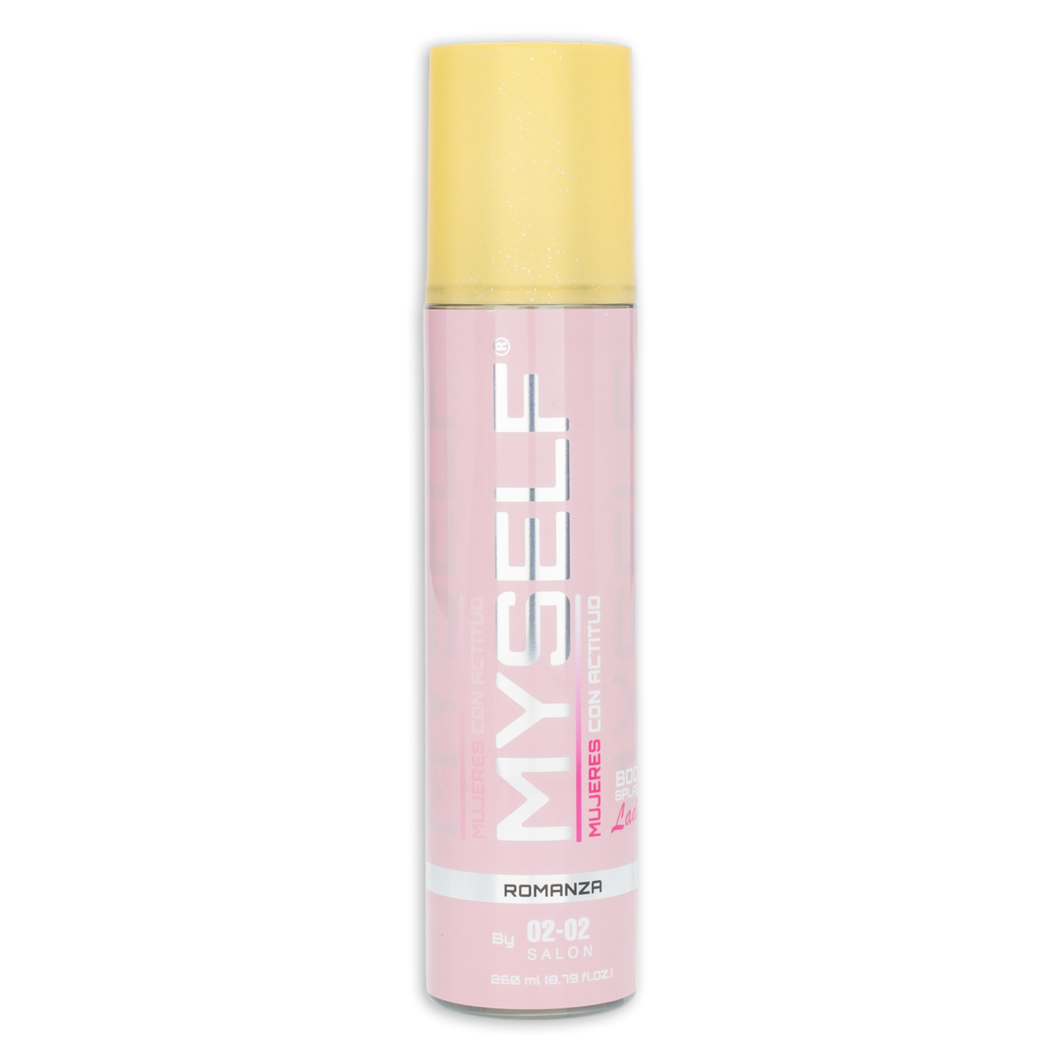 Body Splash Para Mujer Fragancia Romanza MYSELF 260 Ml