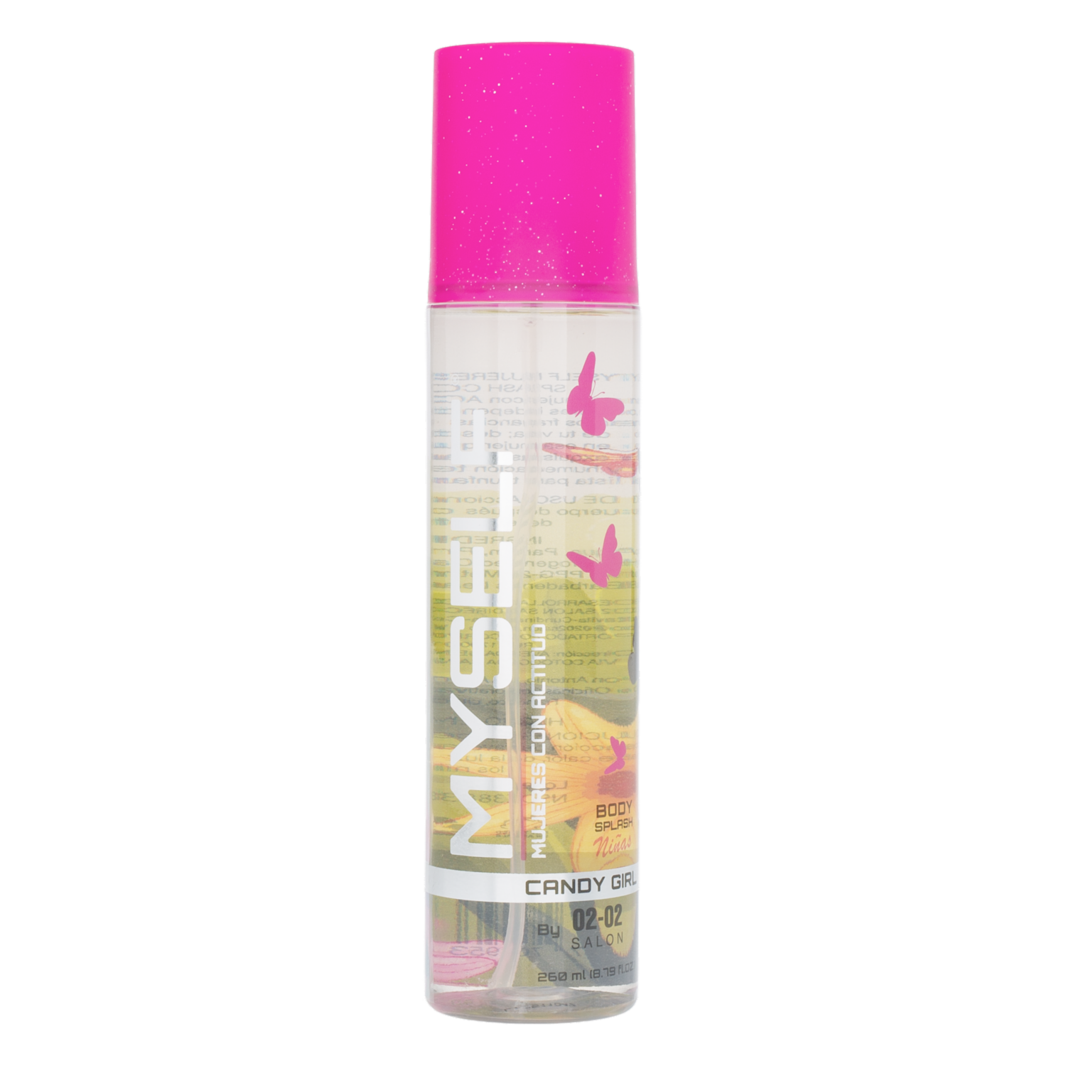 Body Splash Para Niña Fragancia Cándy Girl MYSELF 260 Ml