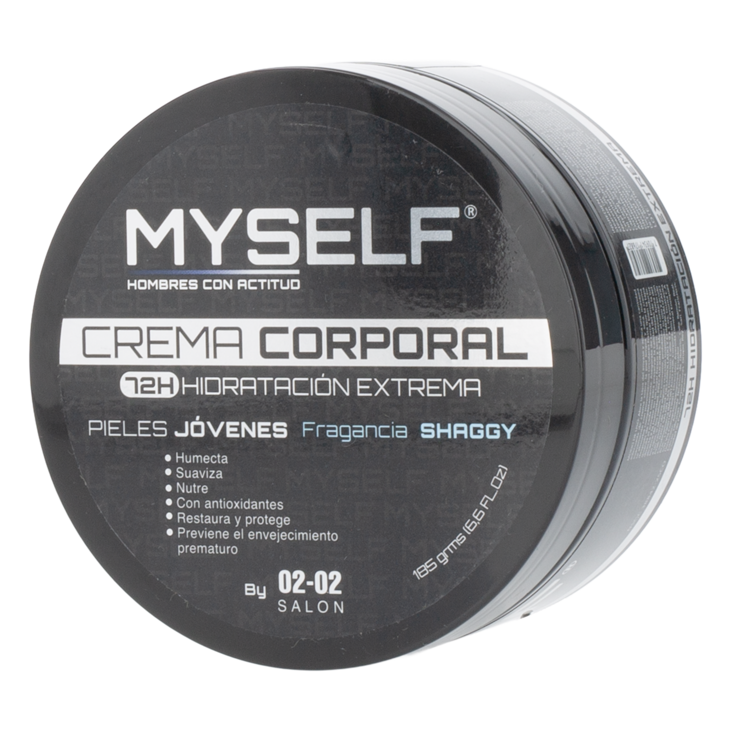 Crema Corporal Para Hombre Pieles Jóvenes Fragancia Shaggy MYSELF 185 G
