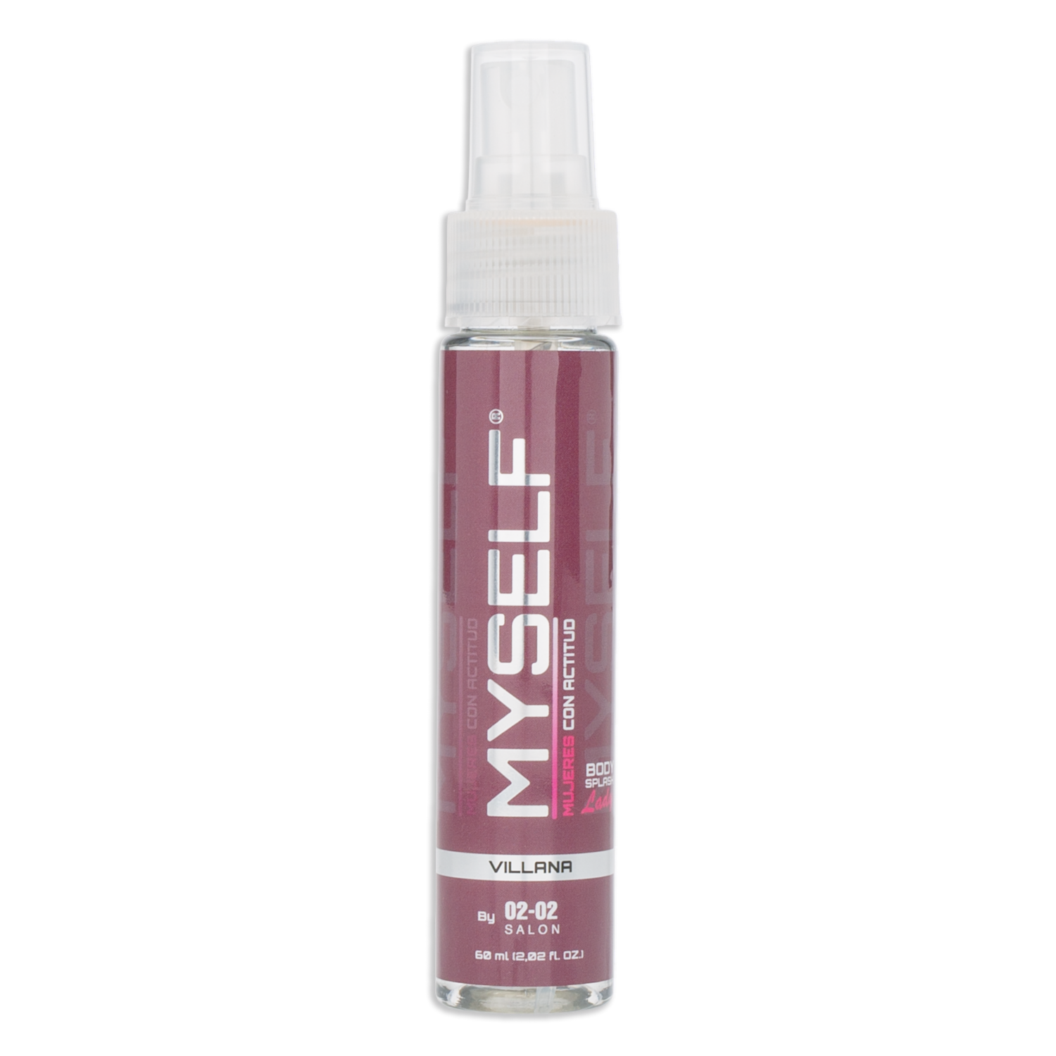 Body Splash Para Mujer Fragancia Villana MYSELF 60 Ml
