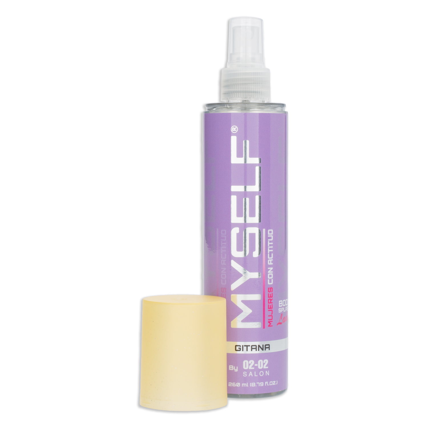 Body Splash Para Mujer Fragancia Gitana MYSELF 260 Ml