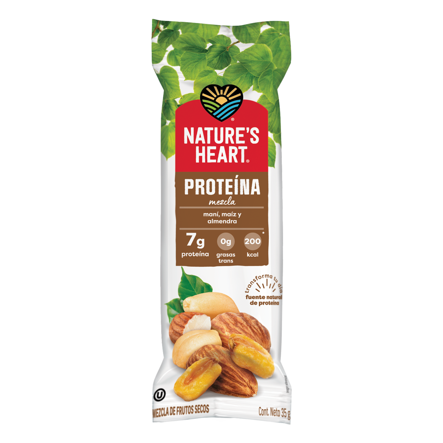 Frutos Secos Mix De Proteína NATURE´S HEART 35 G