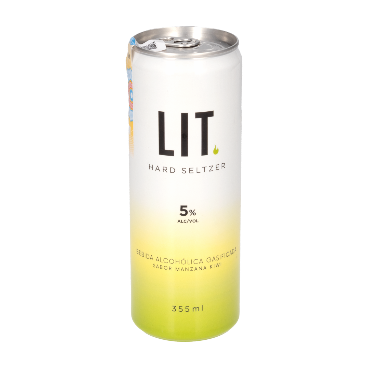 Coctel Sabor A Manzana Kiwi LIT HARD SELTZER 355 Ml
