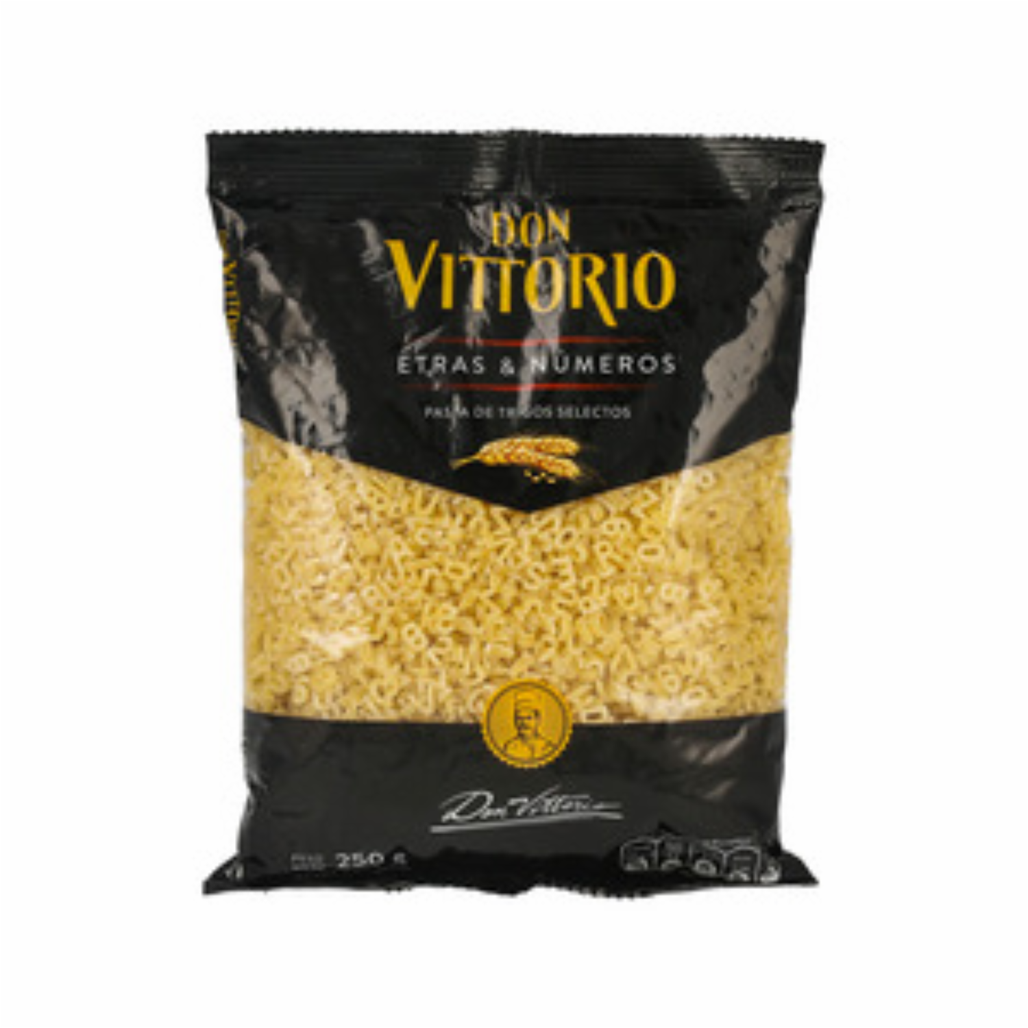 Fideo De Letras Y Números DON VITTORIO 250 g