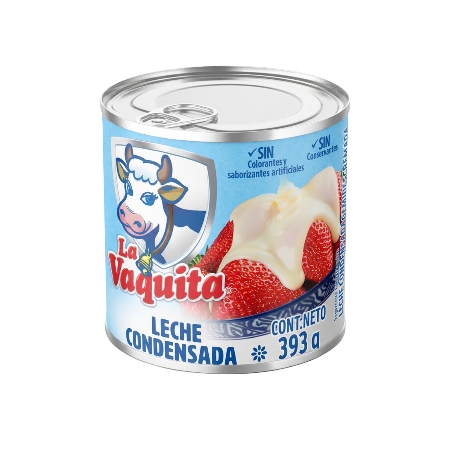 Leche Condensada Semidescremada LA VAQUITA 393 G