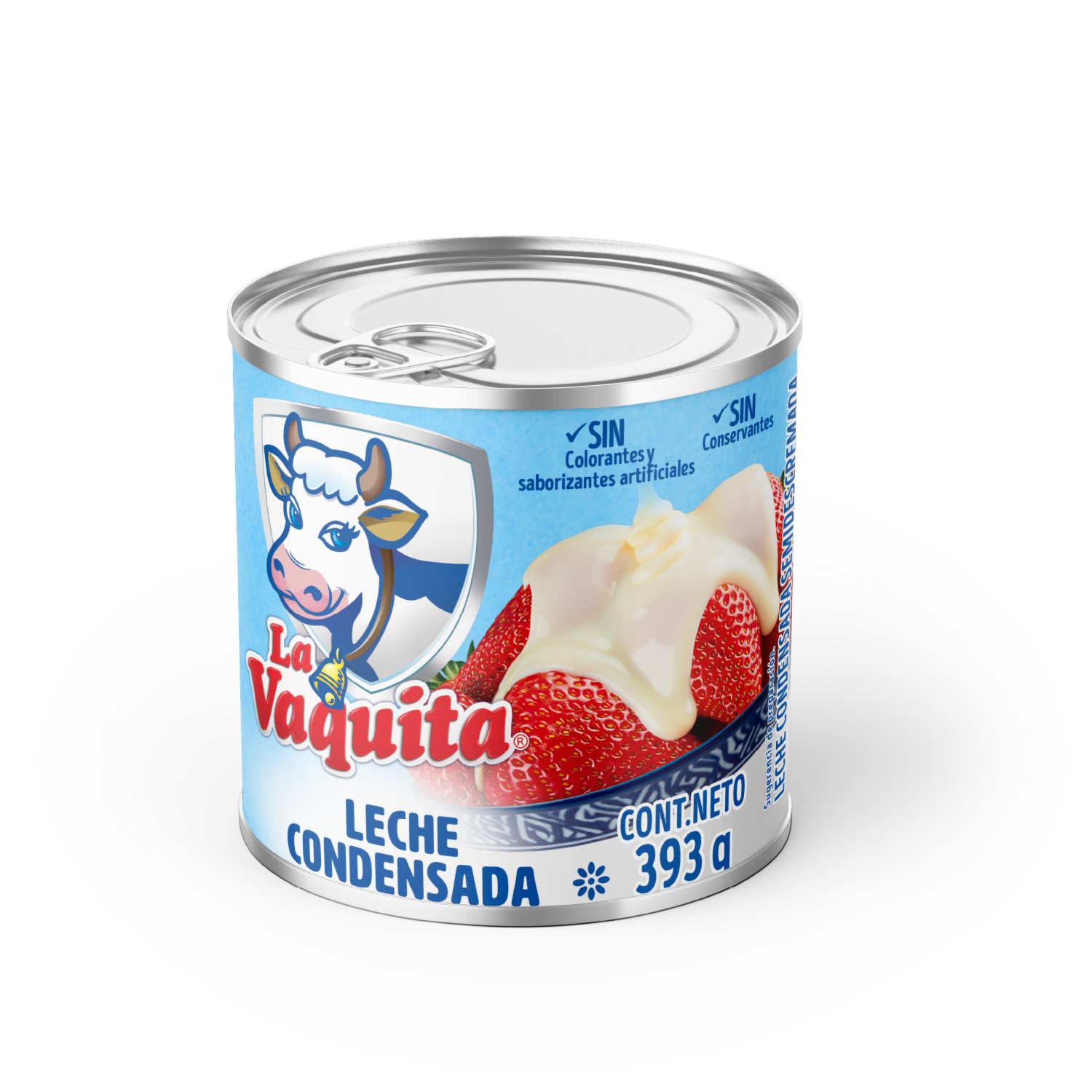 Leche Condensada Semidescremada LA VAQUITA 393 G