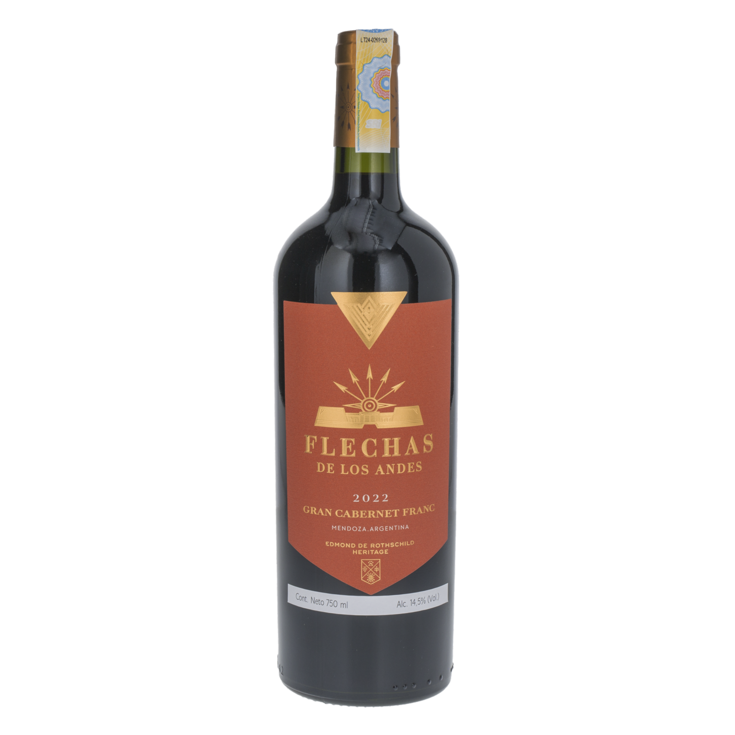 Vino Tinto Gran Cabernet Franc FLECHAS DE LOS ANDES 750 Ml