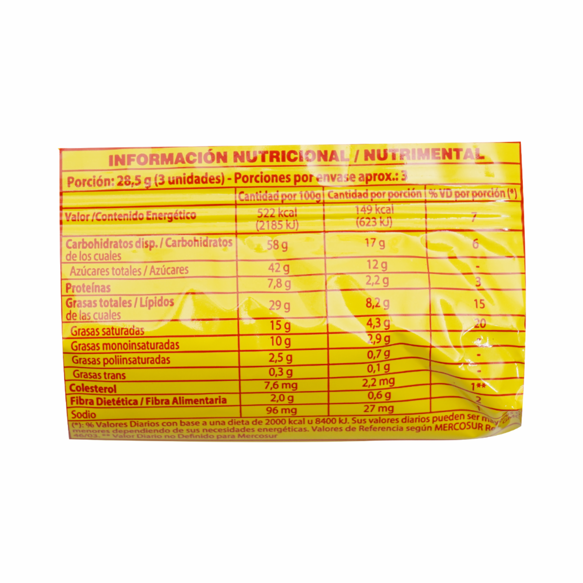 Galletas Dulces Con Cobertura De Chocolate  y Relleno De Maní BON O BON 95 G