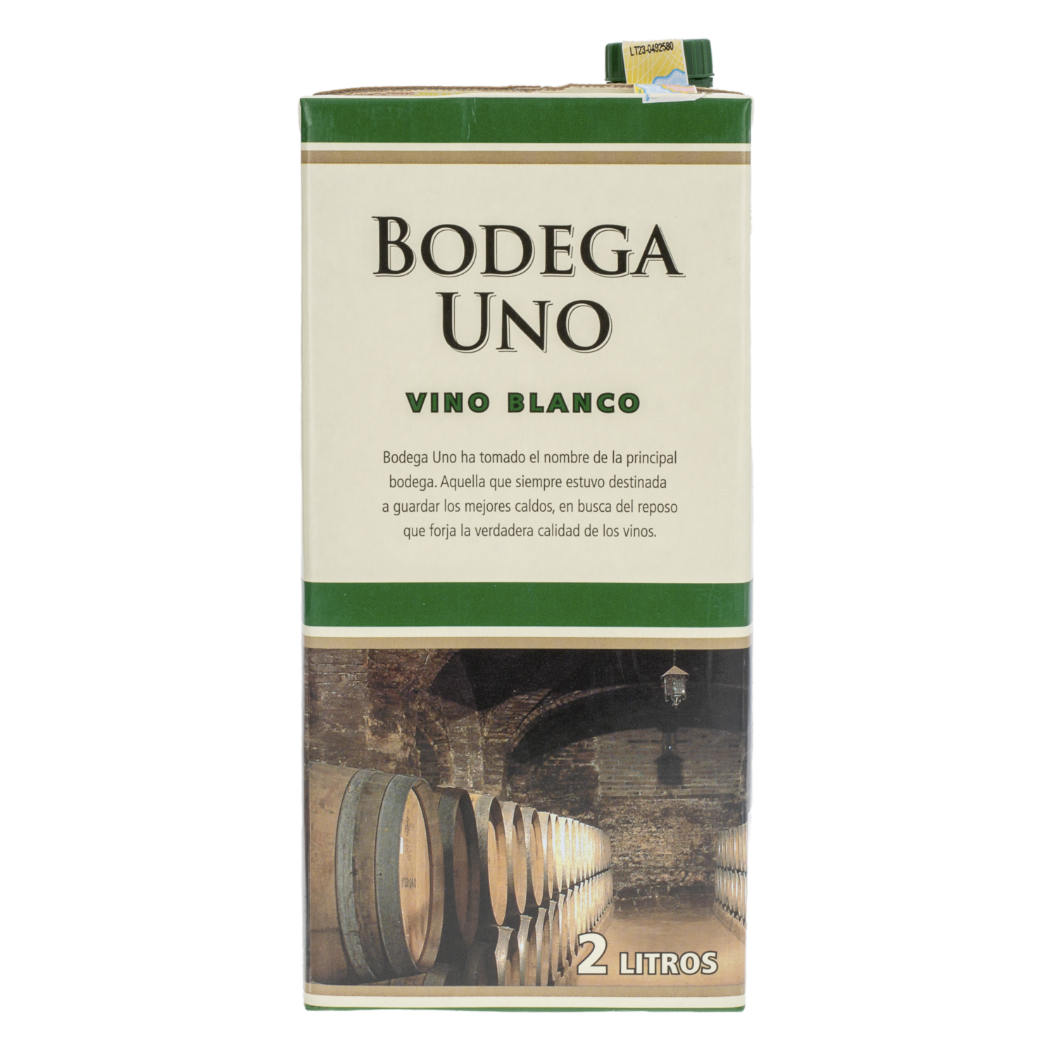 Vino Blanco Tetrapack BODEGA UNO 2 000 Ml