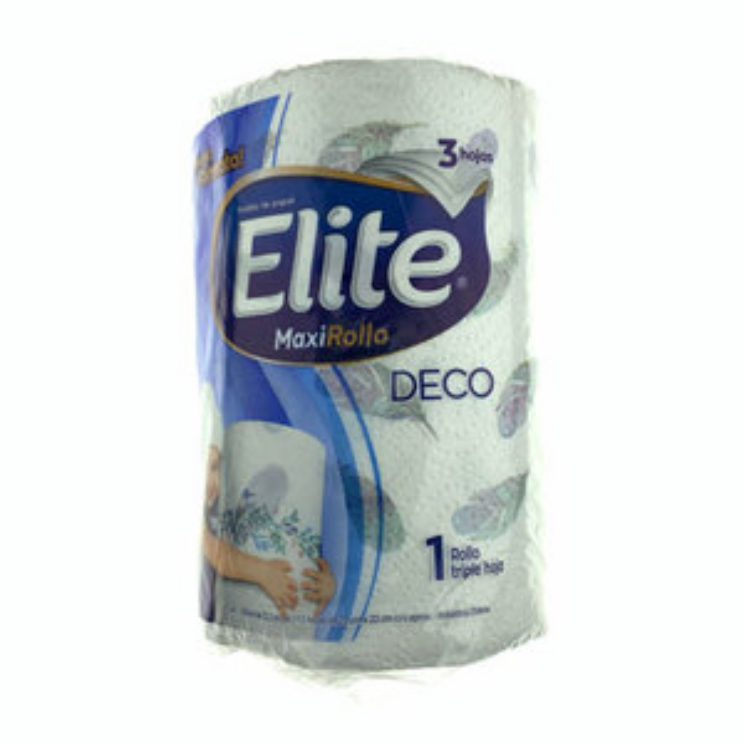 Toalla Maxirollo Triple Hoja Deco X1 U ELITE Unidad