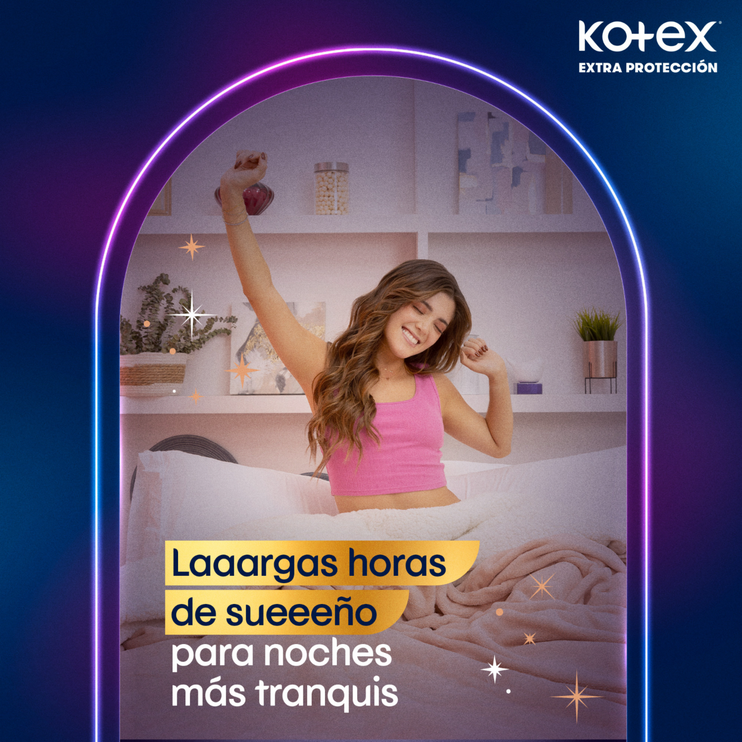 Toalla Higiénica Nocturna Extra Protección KOTEX 20 Unidades