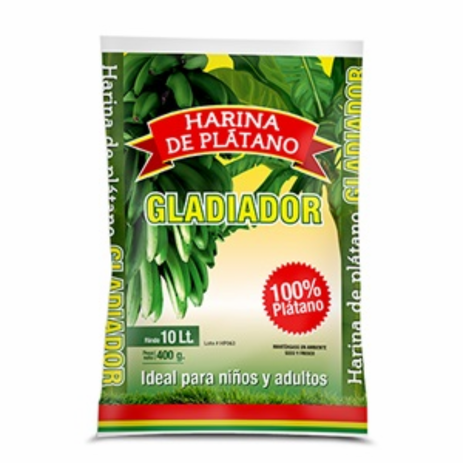 Harina De Plátano GLADIADOR 400 Gr