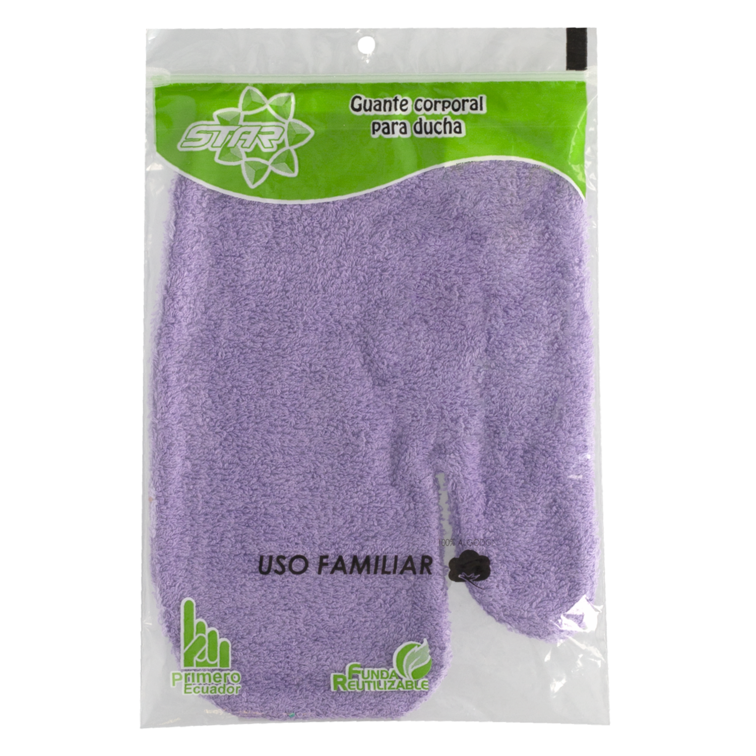 Guante Para Baño Para Ducha STAR 20 X 15 Cm