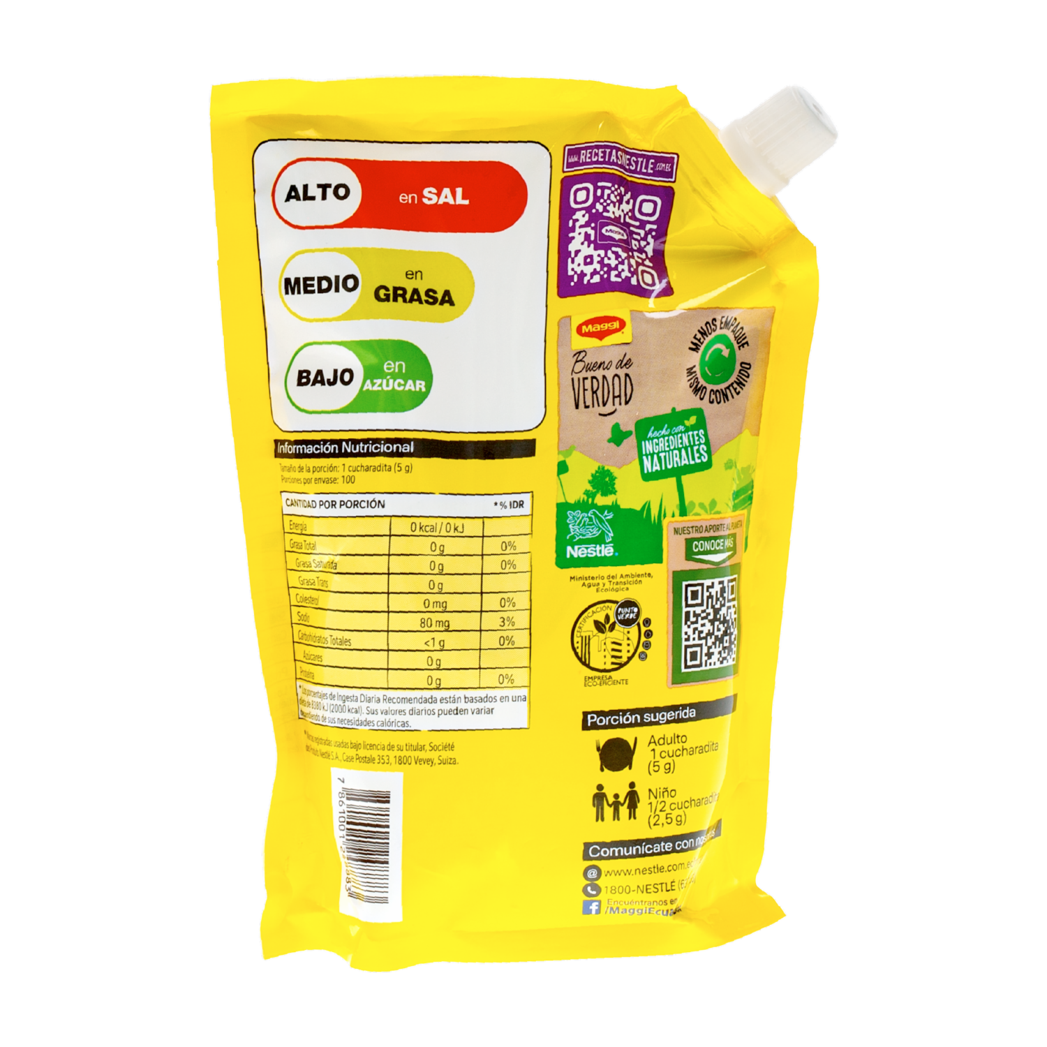 Mostaza Básica MAGGI 500 G