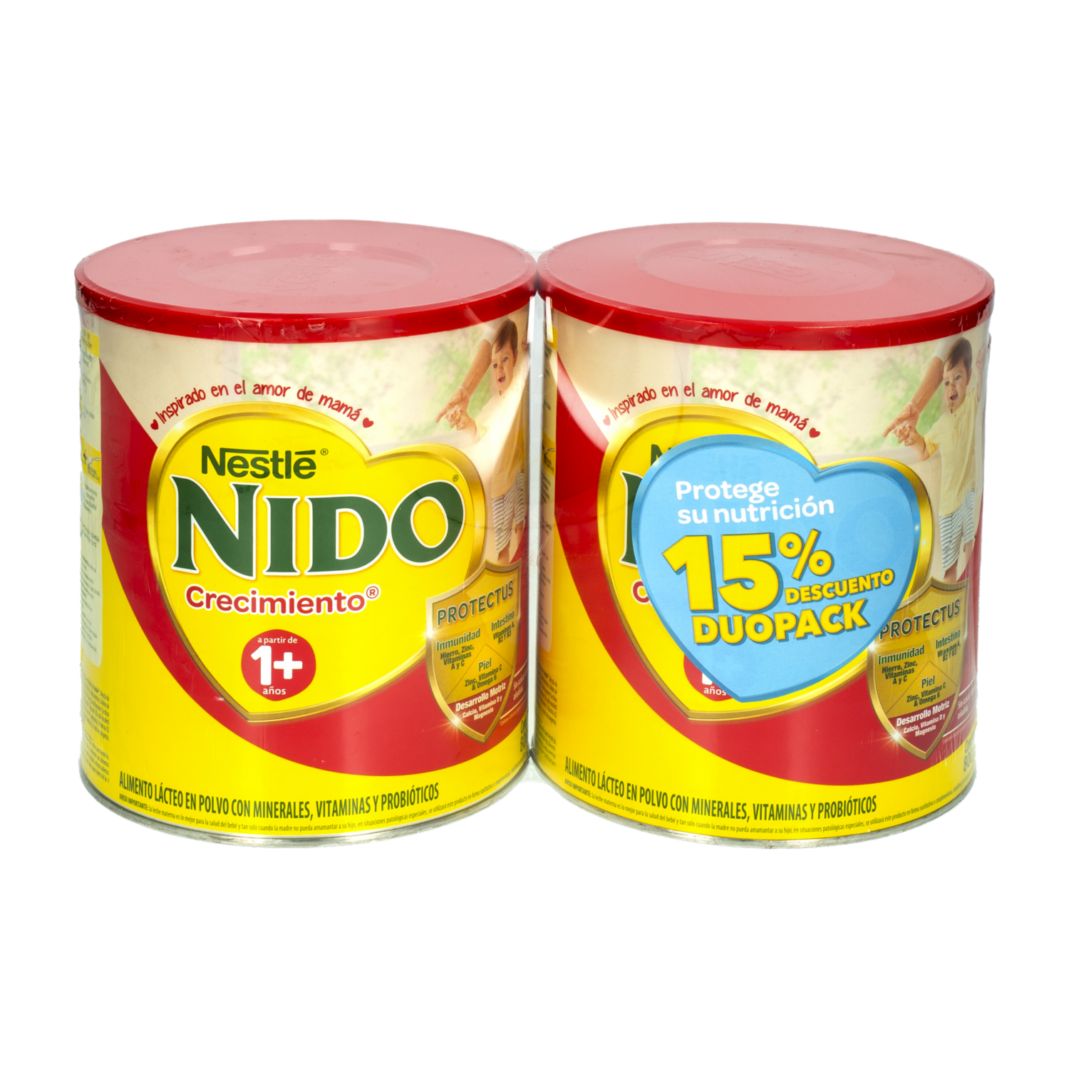 Alimento Lácteo Con Minerales 1+ NIDO 800 G