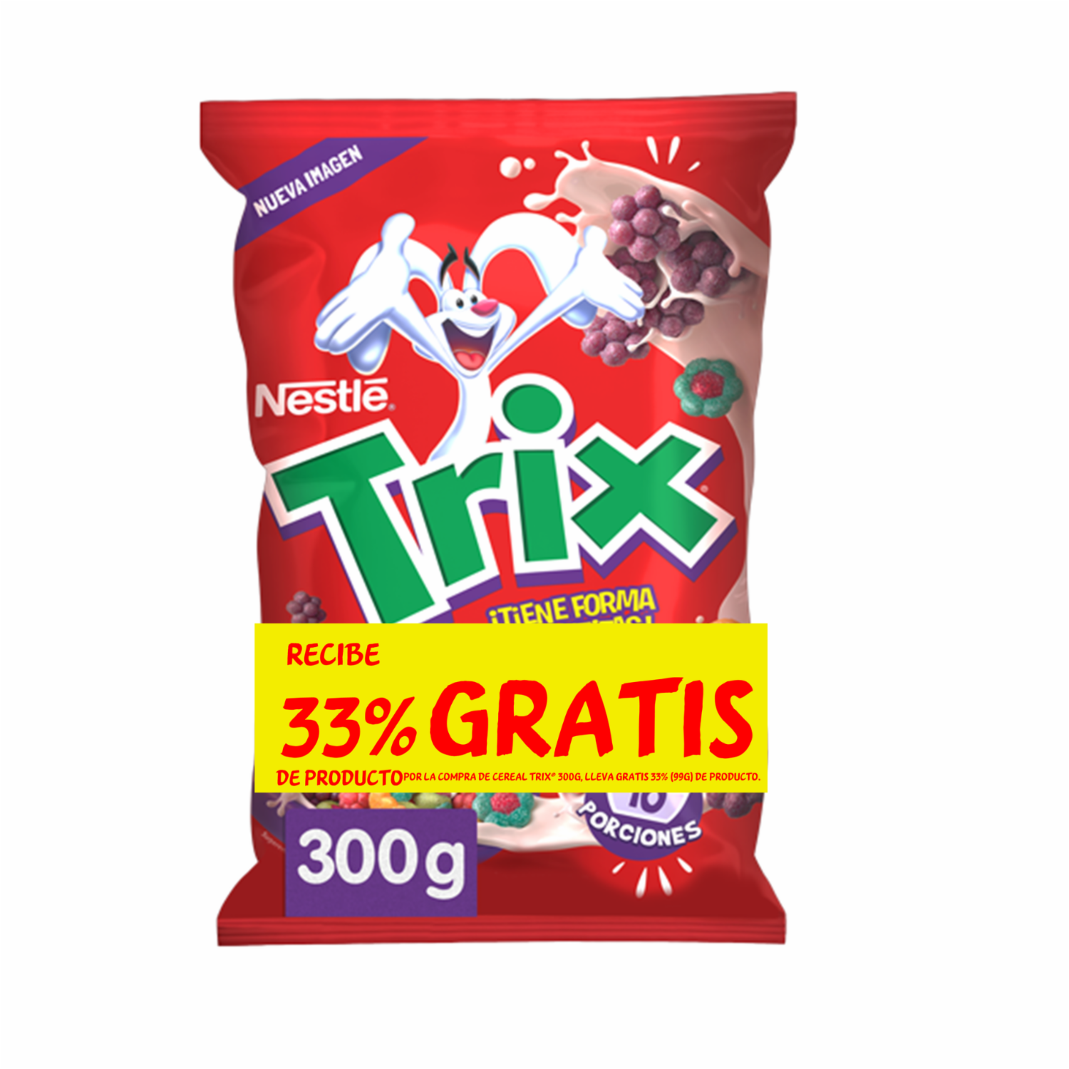 Cereal De Maíz Sabor A Frutas TRIX 300 G