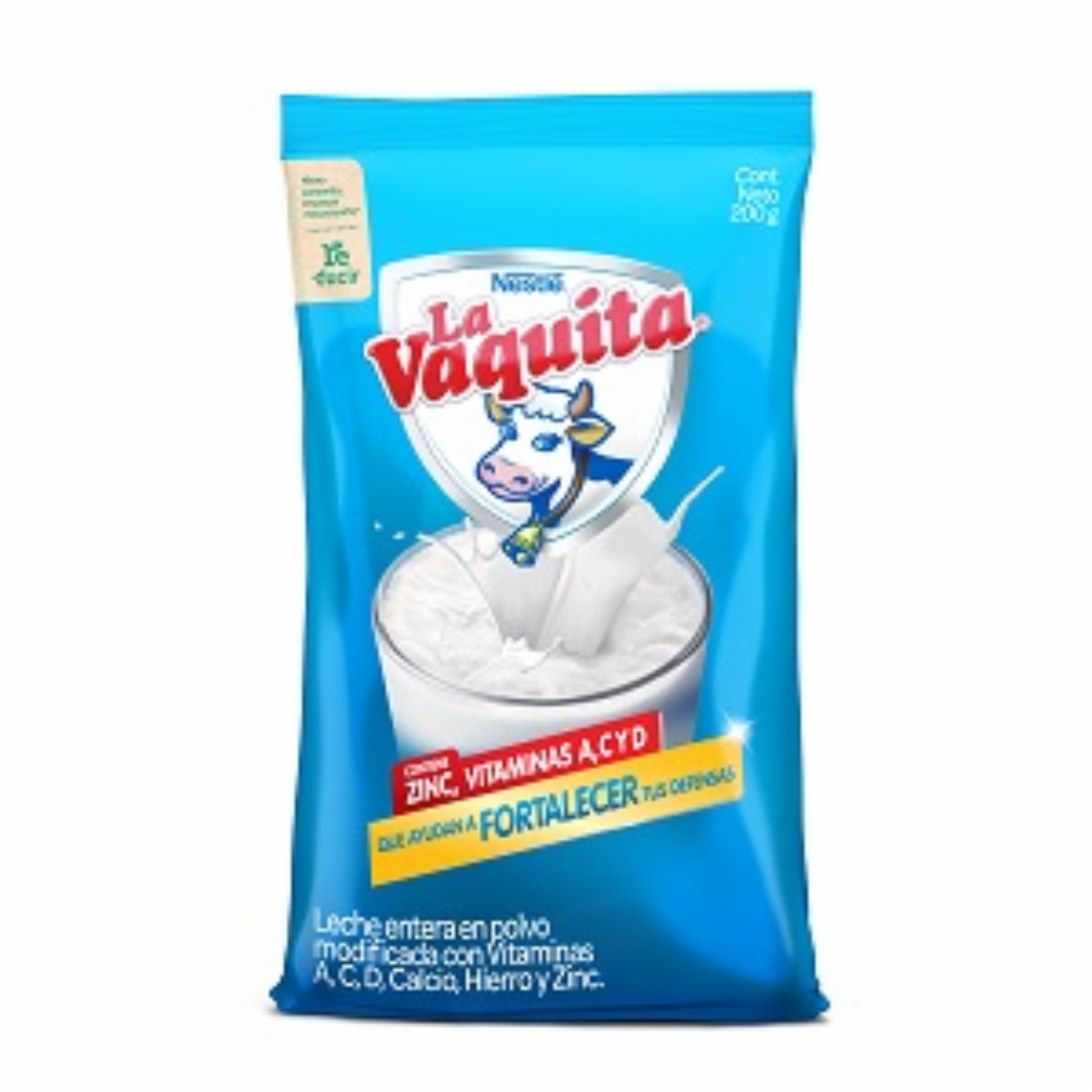 Leche En Polvo Con Nutrimas LA VAQUITA Funda