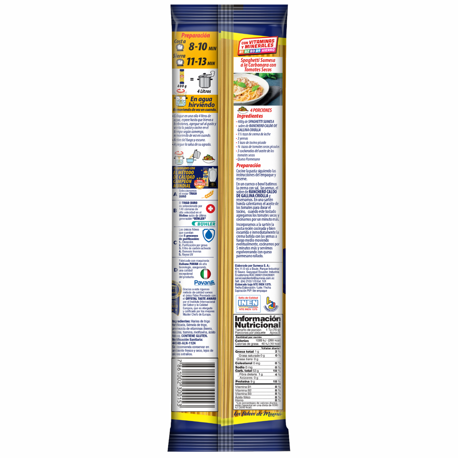 Spaghetti N° 5 SUMESA 400 G