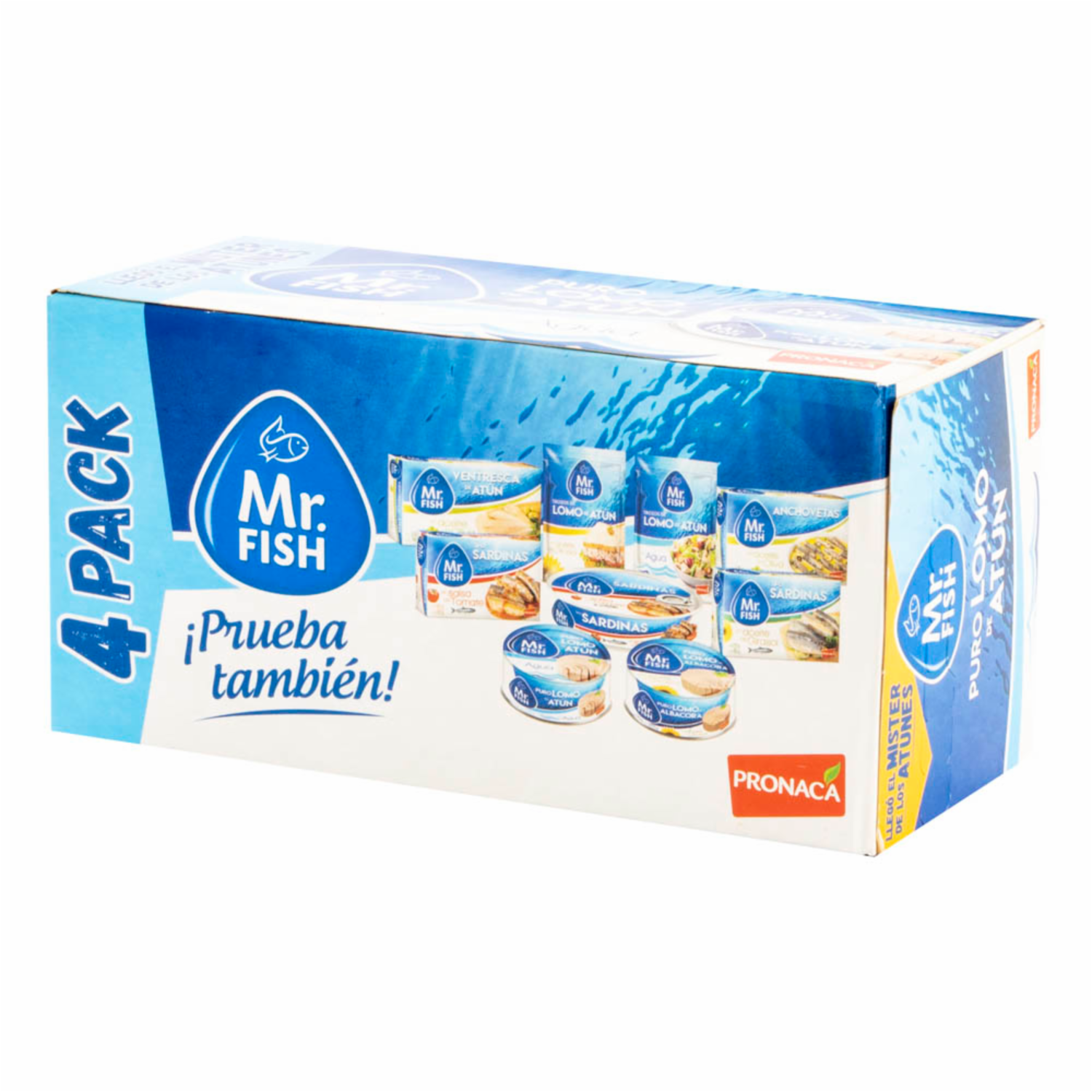 Atún En Agua MR.FISH Pack X 4 X 160 G