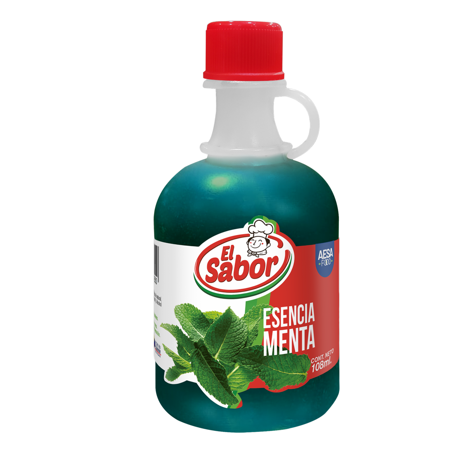 Esencia De Menta Aromatizante De Sabor EL SABOR 108 Ml