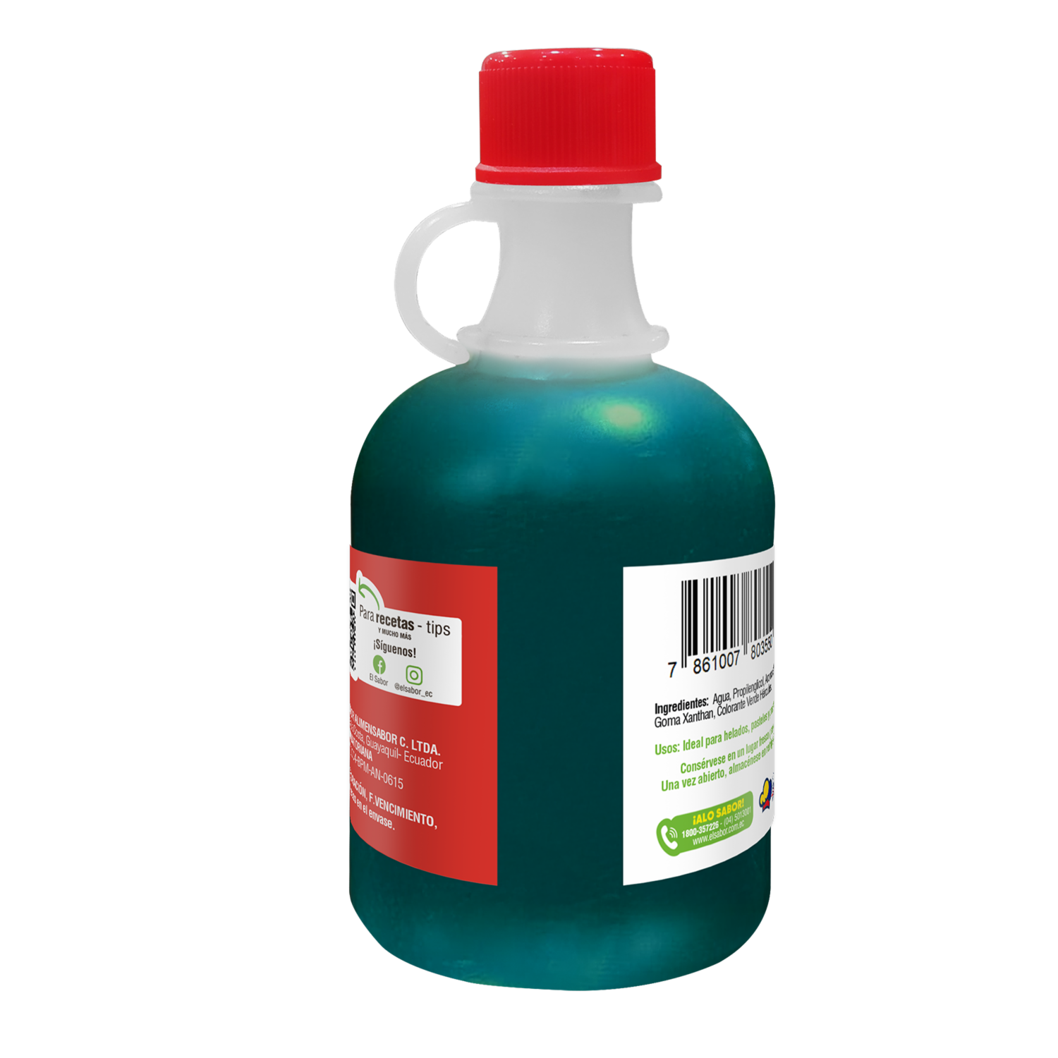 Esencia De Menta Aromatizante De Sabor EL SABOR 108 Ml