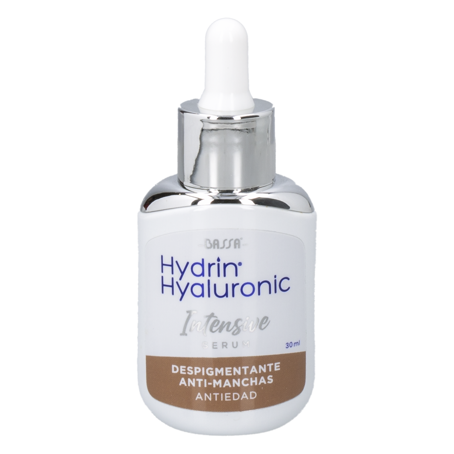 Serum Facial Intensivo Despigmentante Anti-Manchas Antiedad Hydrin Hyaluronic BASSA 30 Ml