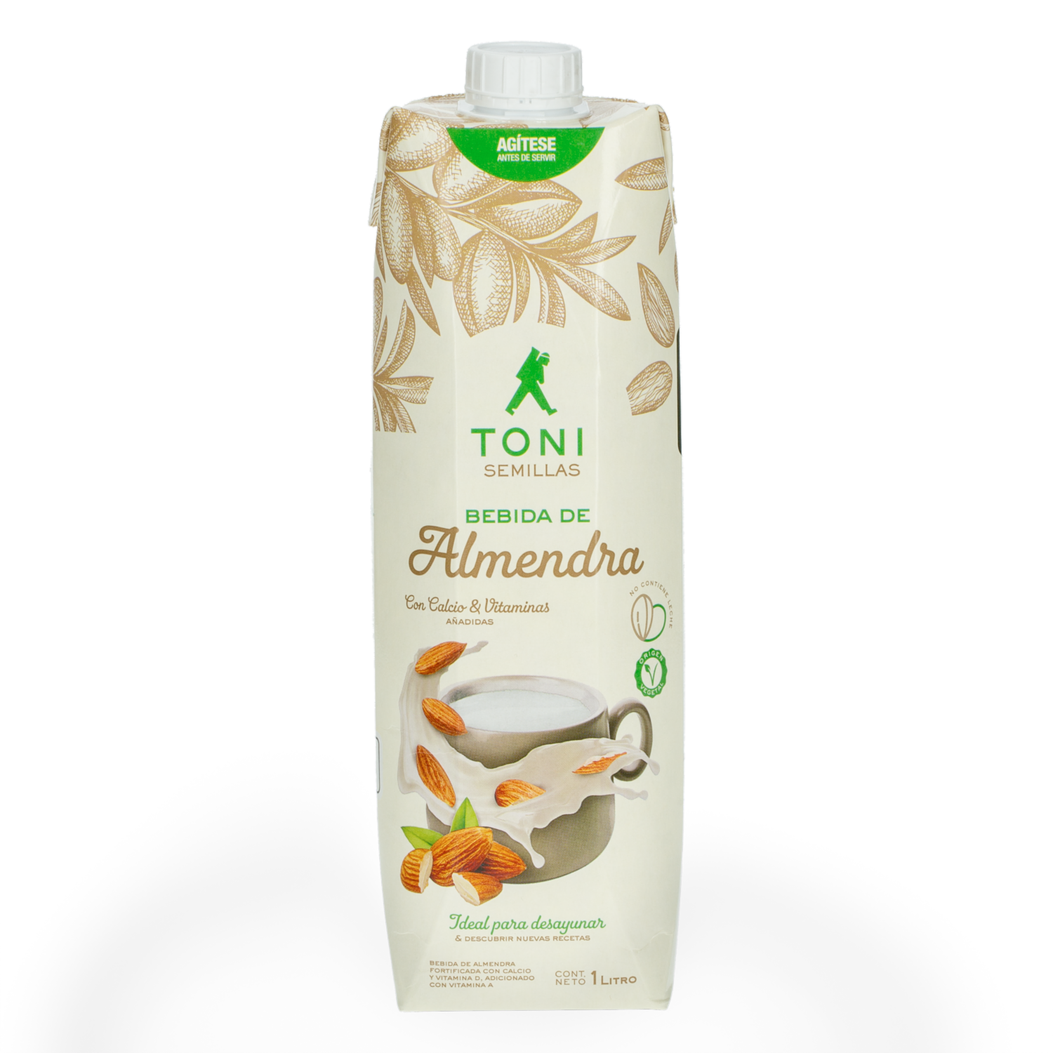 Bebida De Almendras Semillas TONI 1000Ml