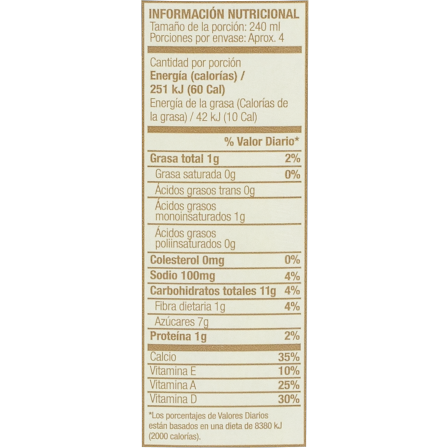 Bebida De Almendras Semillas TONI 1000Ml