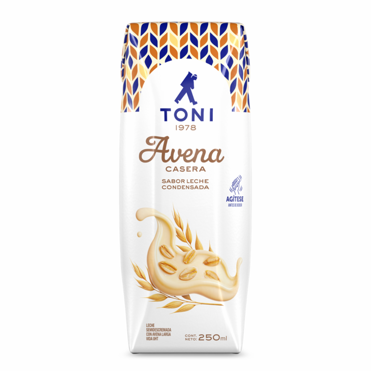 Bebida De Avena Sabor Leche Condensada TONI 250 Ml
