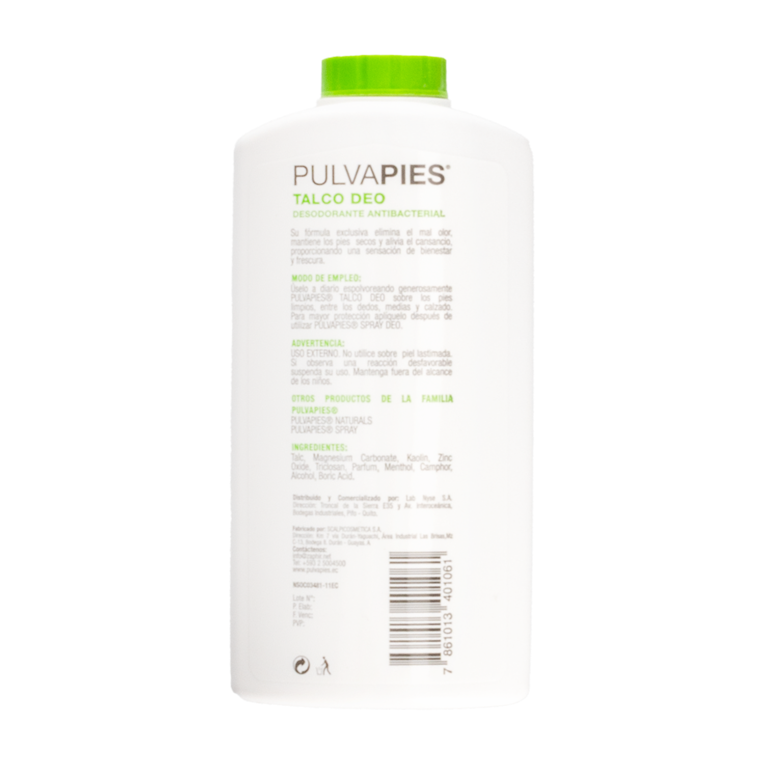 Desodorante Para Pies Talco Deo PULVAPIES 150 G