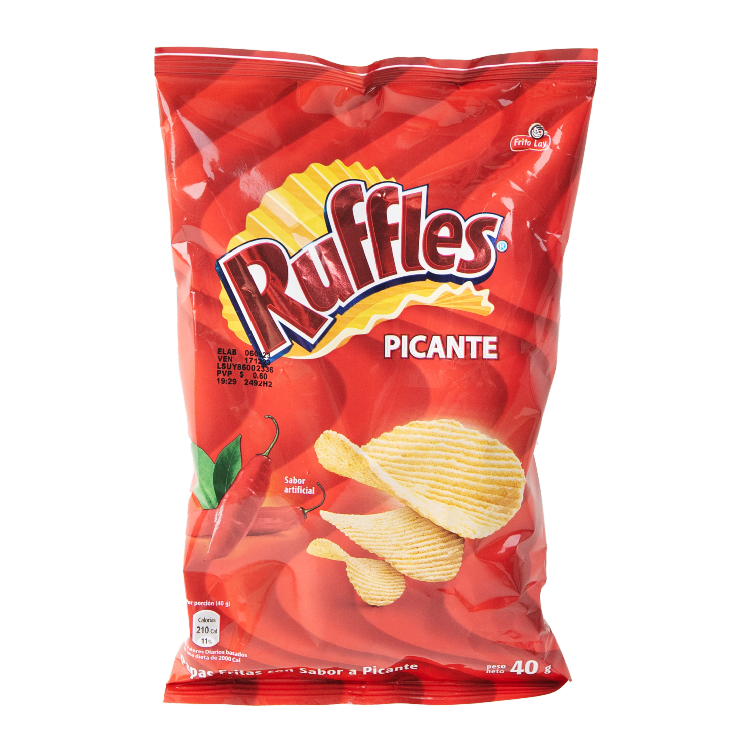 Papas Fritas Sabor Picantes RUFFLES 40 G