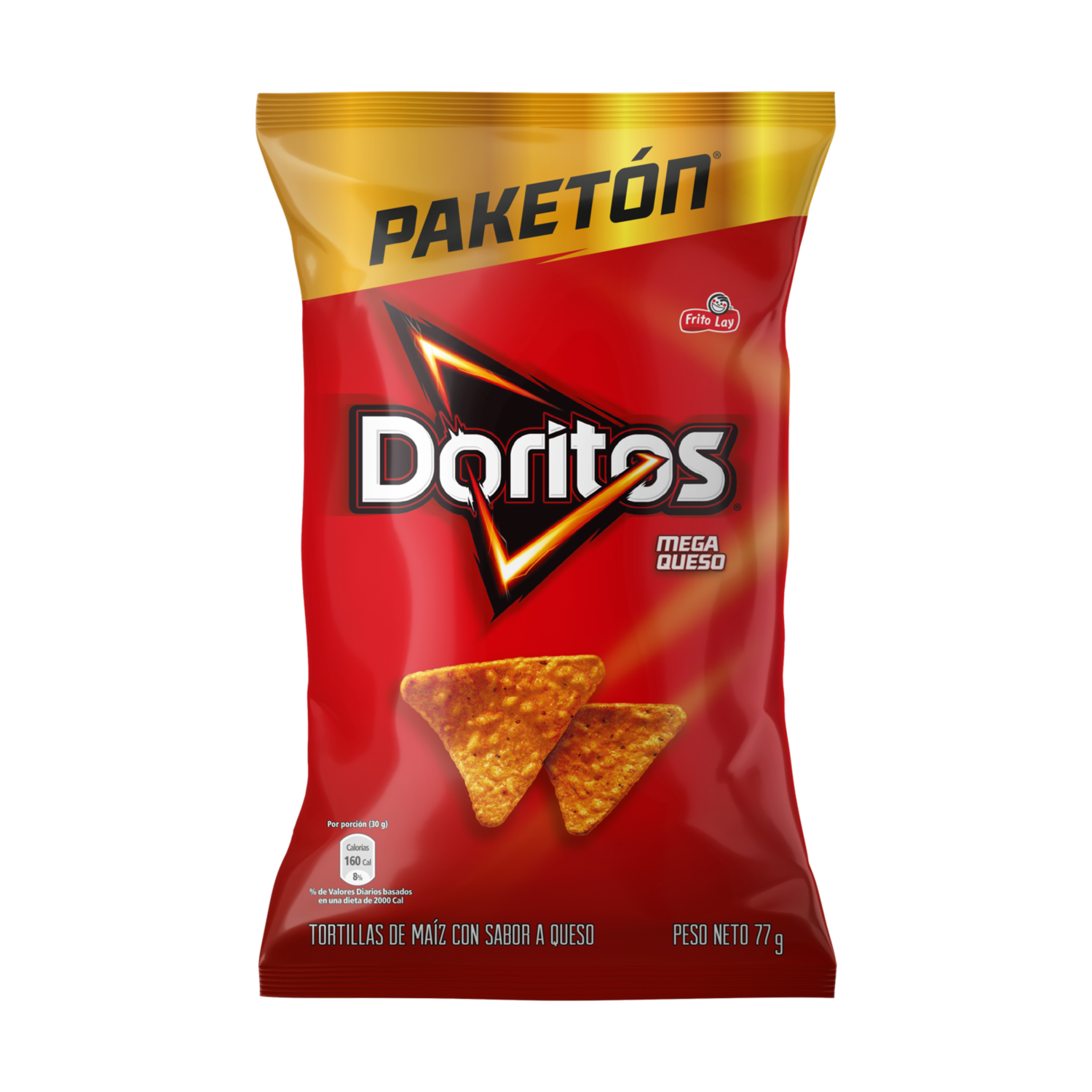 Bocaditos De Maíz Mega Queso DORITOS 77 G