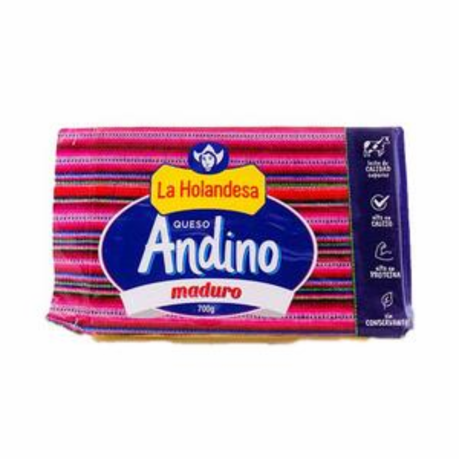 Queso Andino LA HOLANDESA 700 G