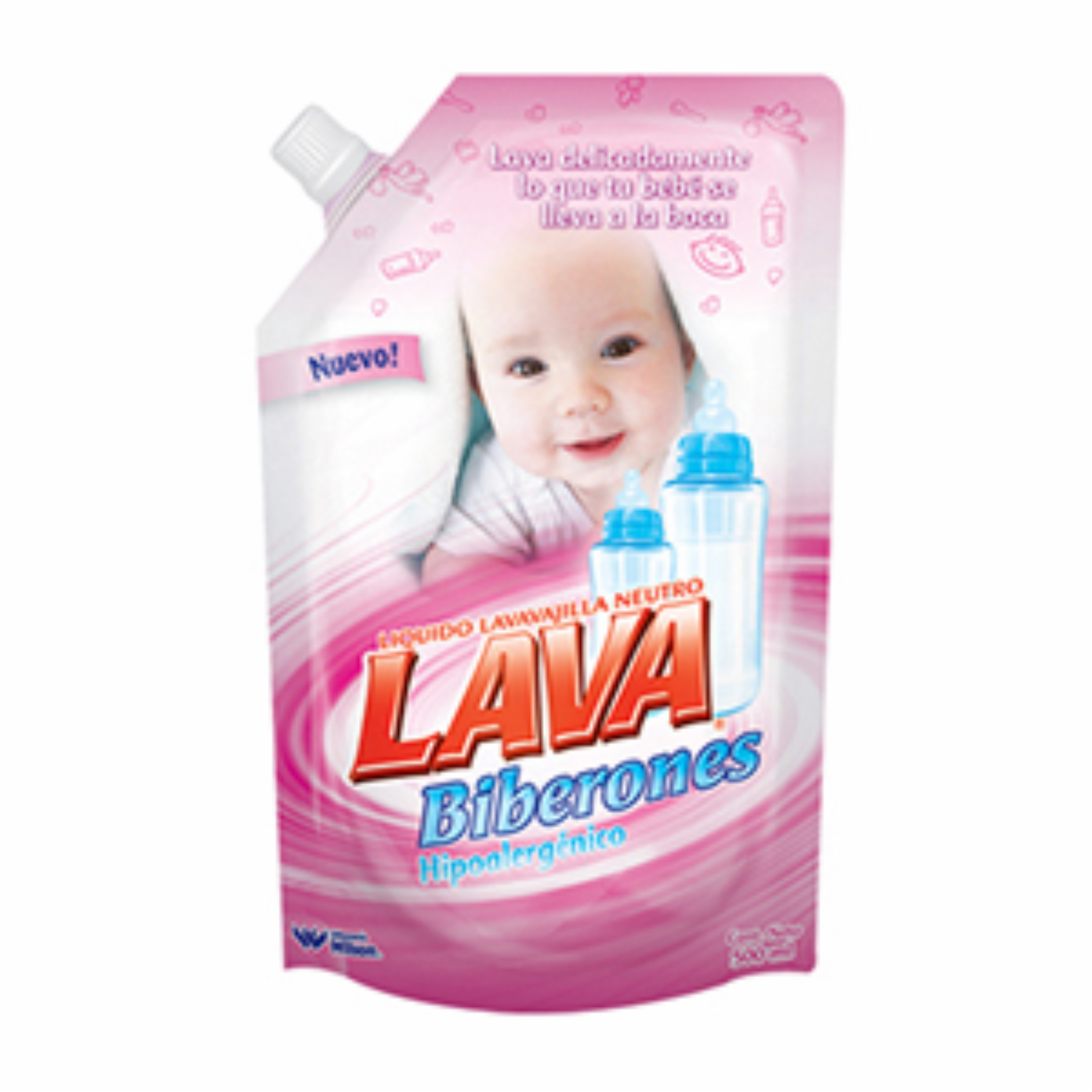 Lavavajilla Líquido Biberones LAVA Doypack 500 Ml