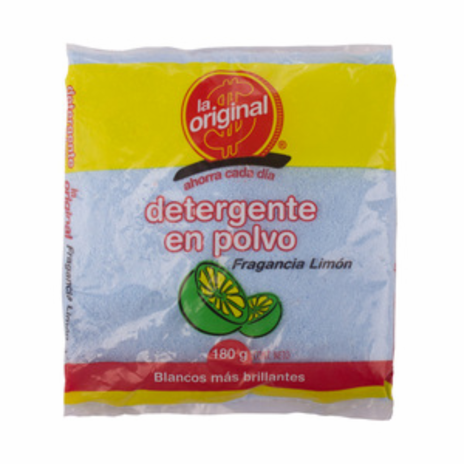 Detergente En Polvo Fragancia Limón LA ORIGINAL 180 G